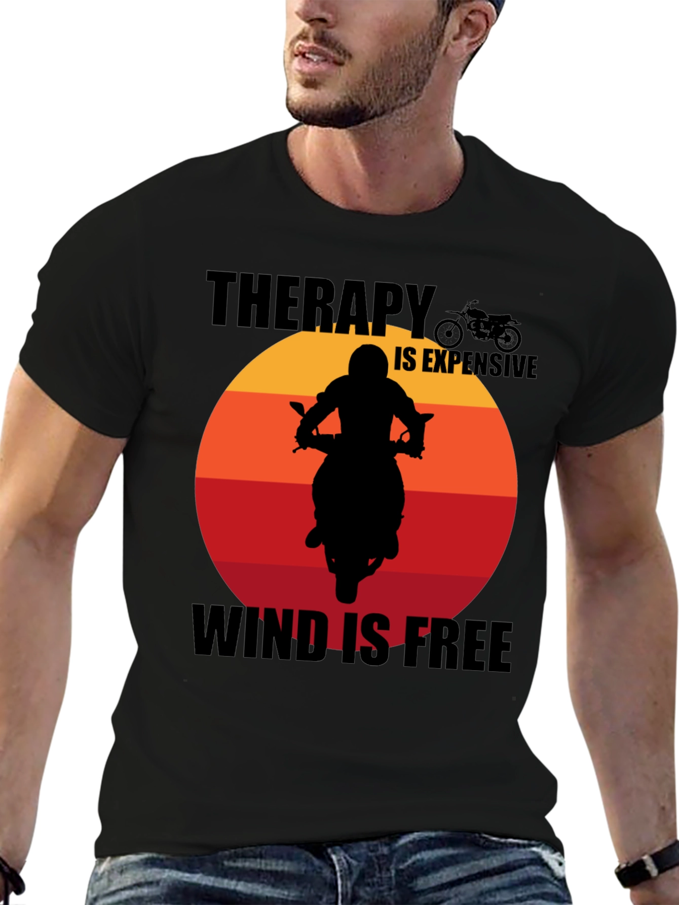 Therapy is Expensive Wind is Free T-Shirt