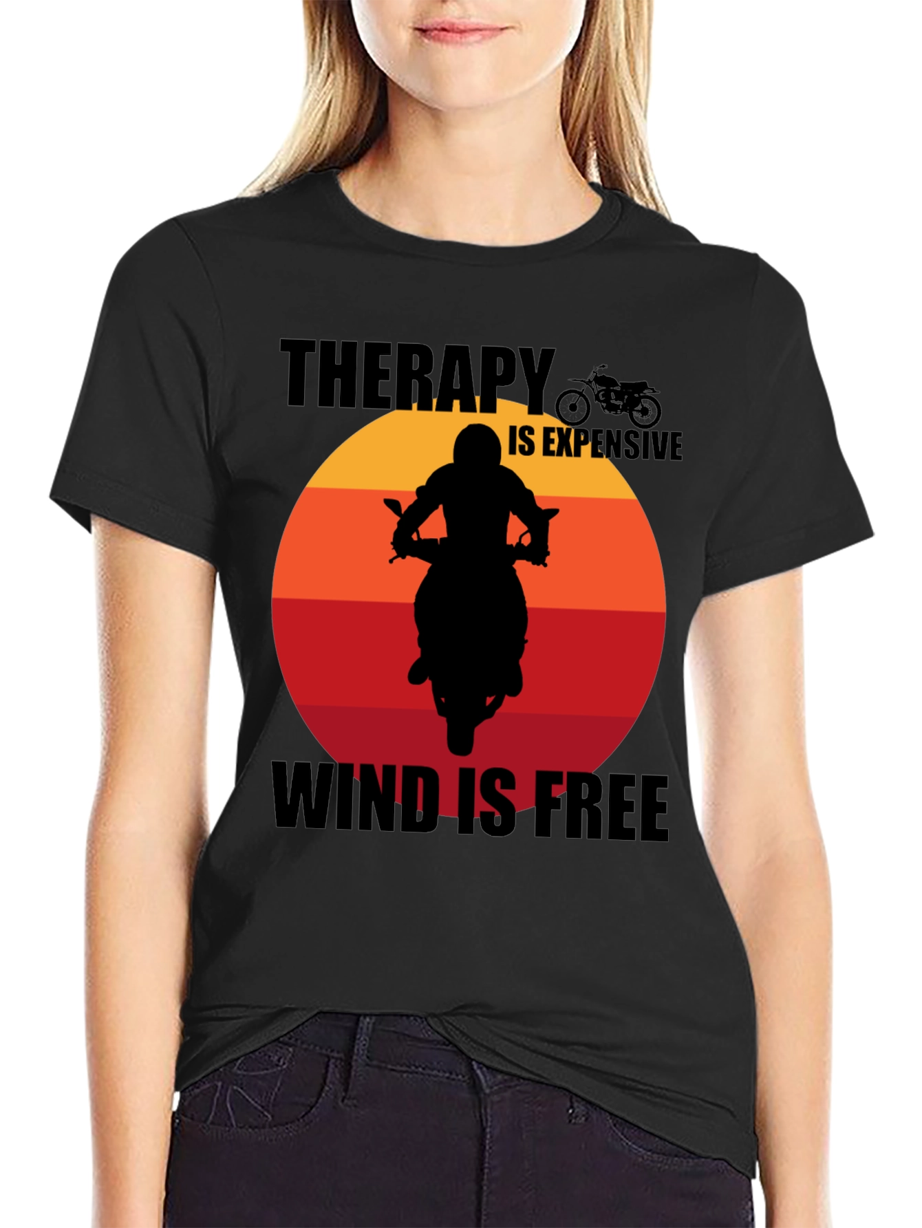 Therapy is Expensive Wind is Free T-Shirt