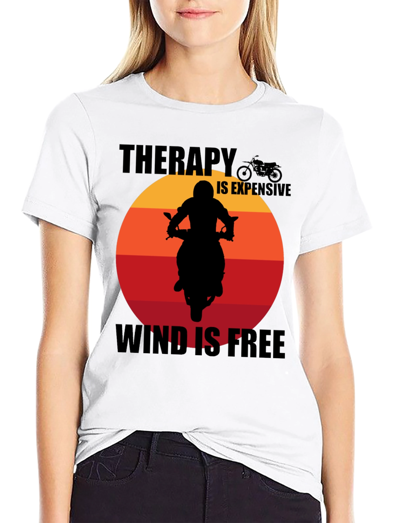Therapy is Expensive Wind is Free T-Shirt