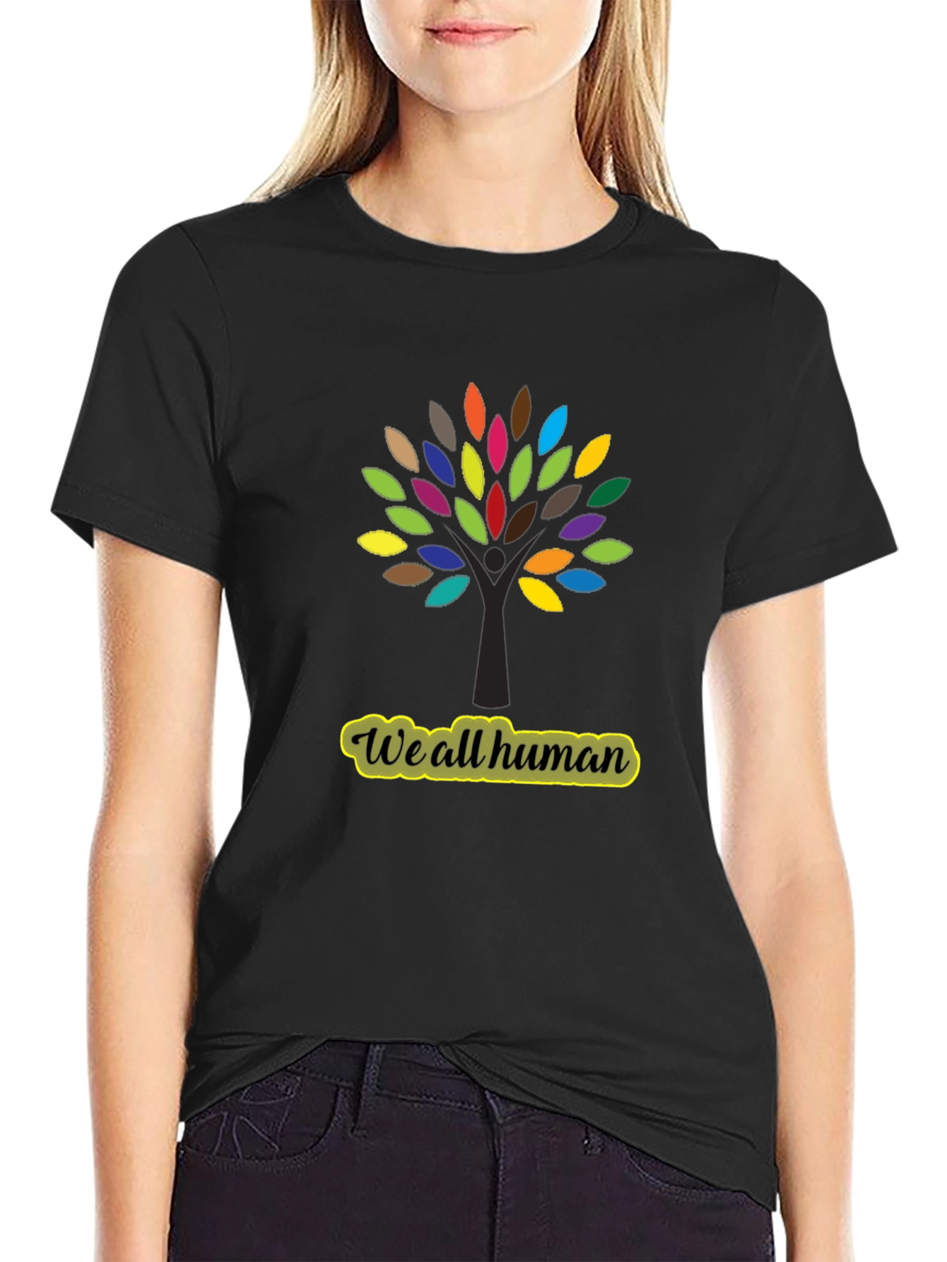 Unity Tree Graphic Tee - We All Human