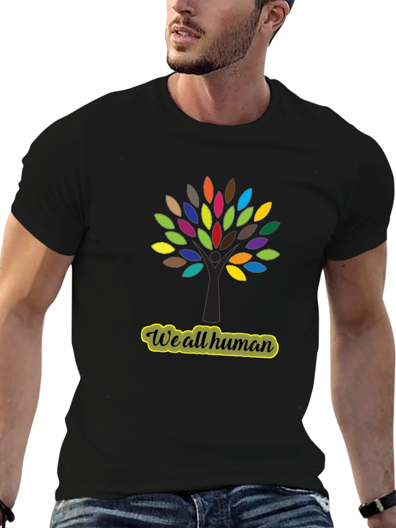 Unity Tree Graphic Tee - We All Human