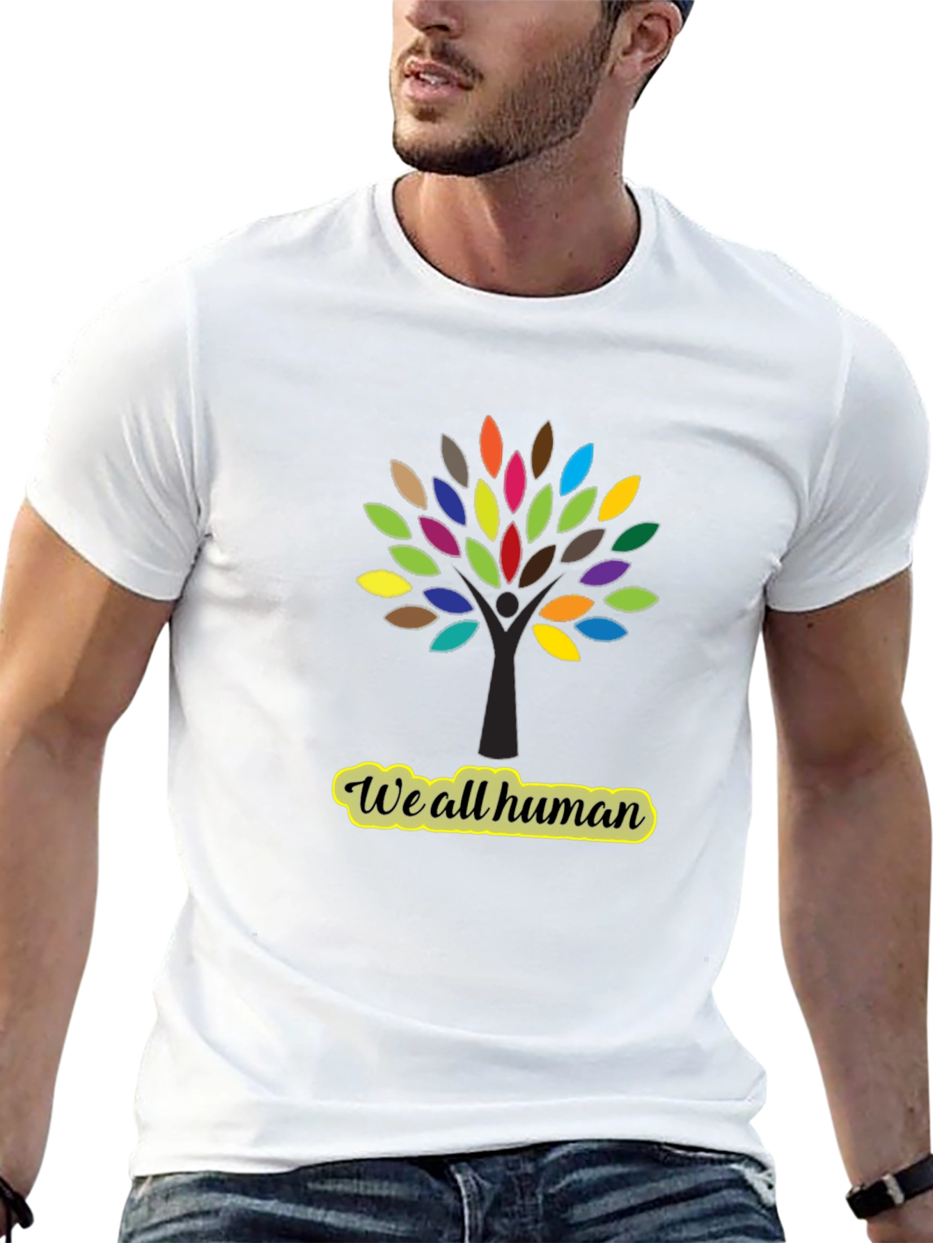 Unity Tree Graphic Tee - We All Human