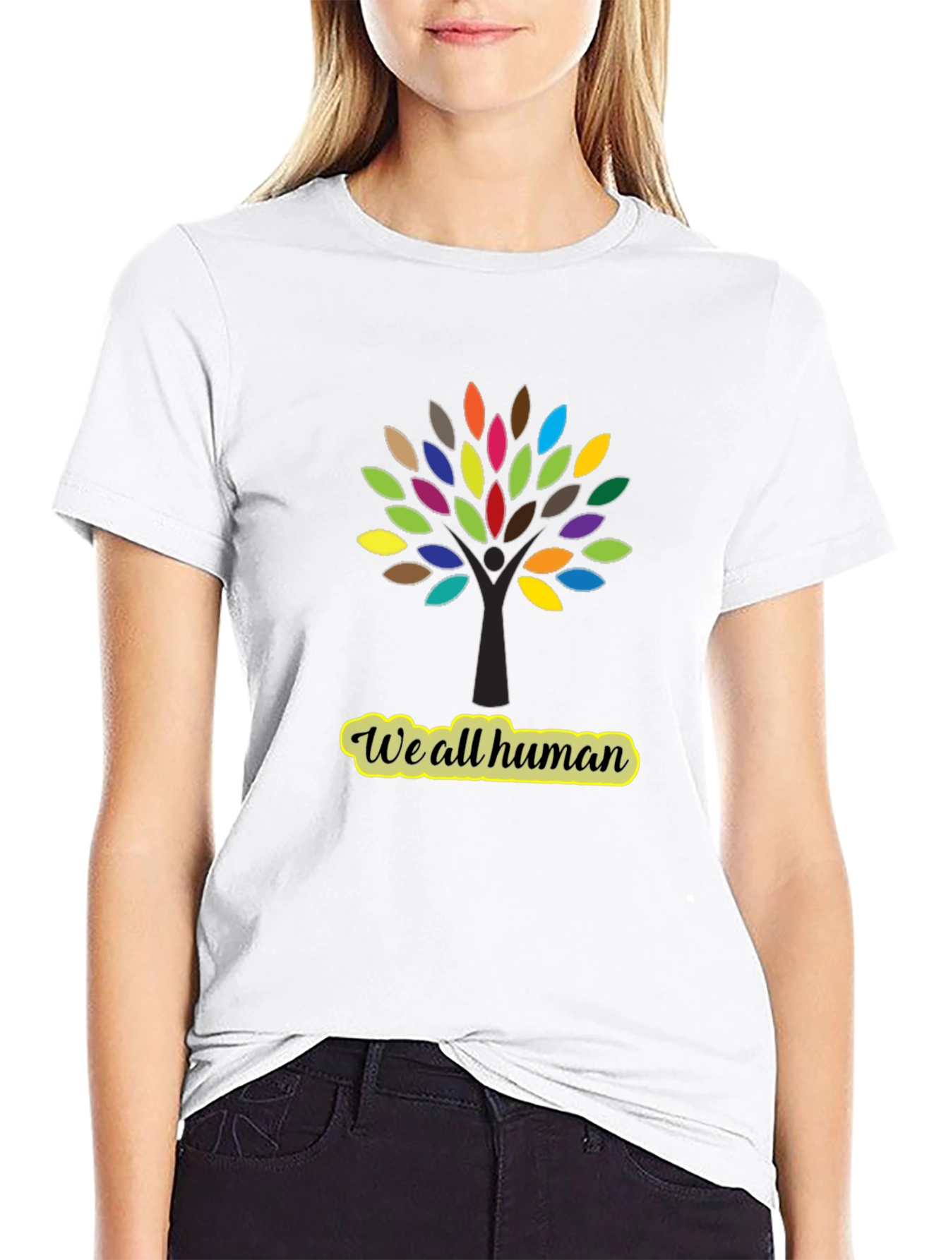 Unity Tree Graphic Tee - We All Human