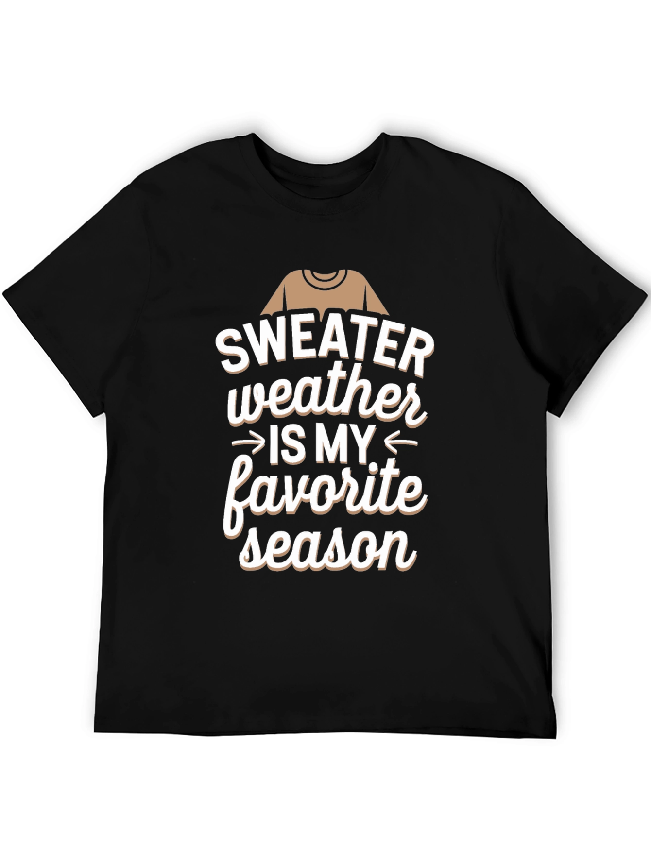 Sweater Weather T-Shirt - Cozy Season Apparel