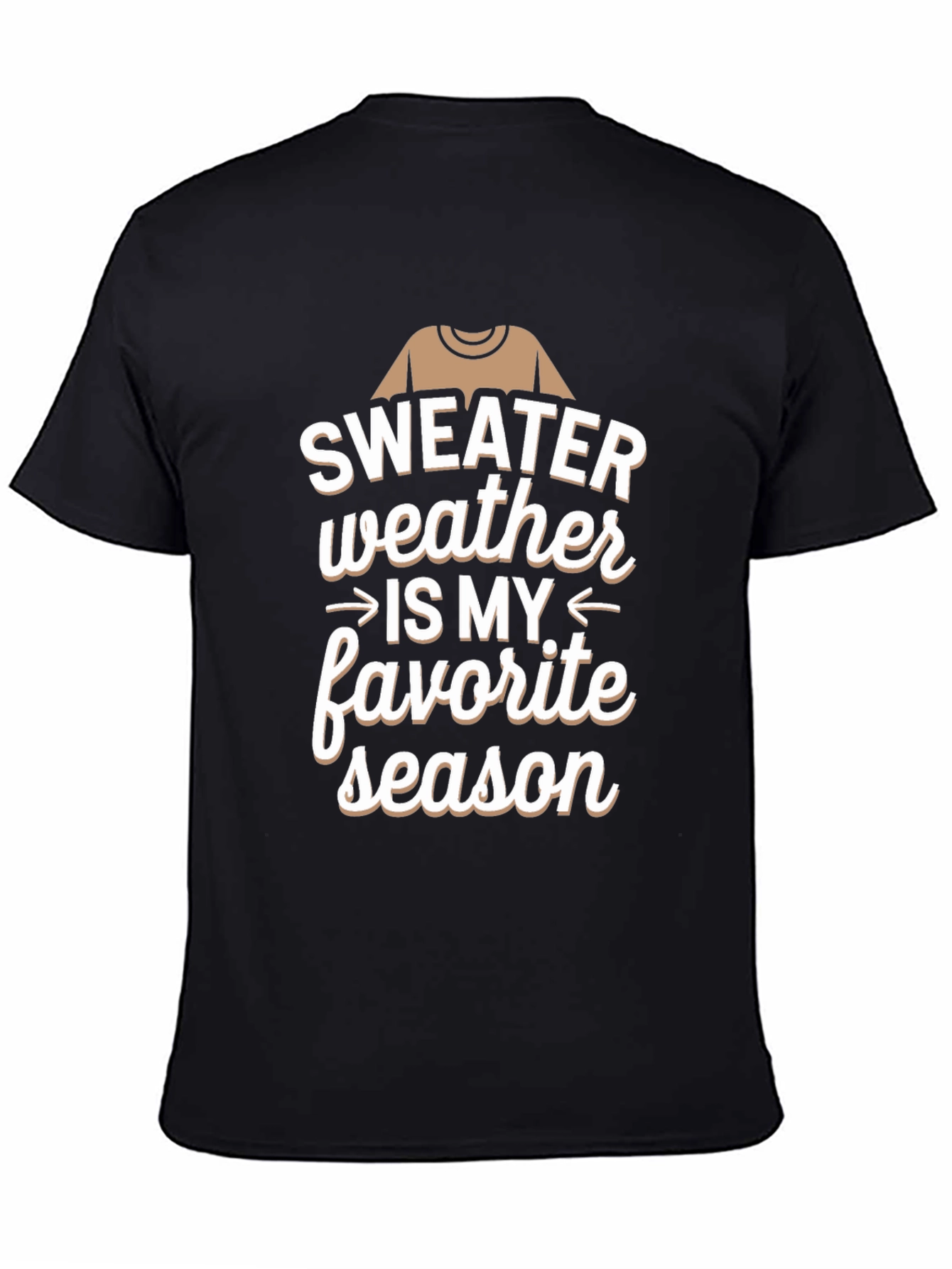 Sweater Weather T-Shirt - Cozy Season Apparel