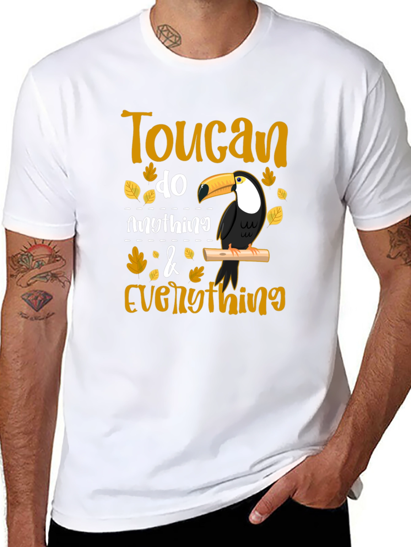 Toucan Do Anything T-Shirt - Positive Graphic Tee