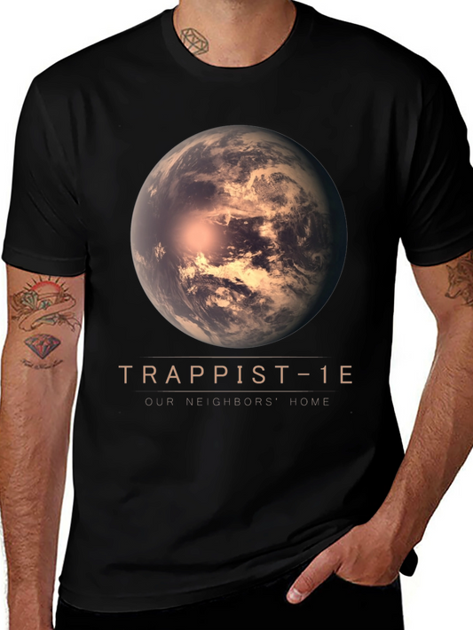 Trappist-1E T-Shirt - Our Neighbors Home Planet Tee