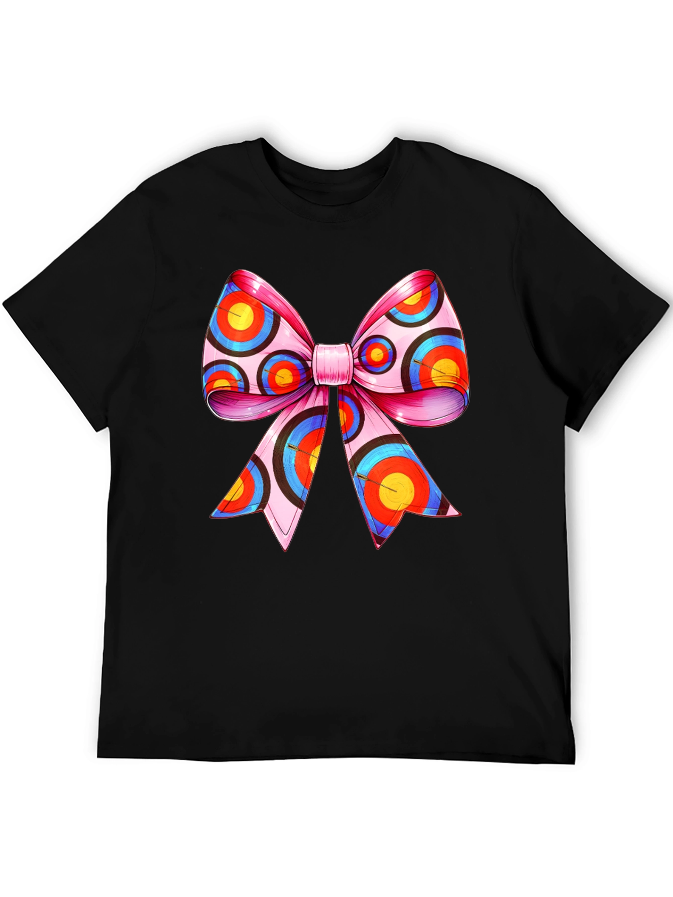 Target Bow Graphic Tee - Unique Archery Design T-Shirt