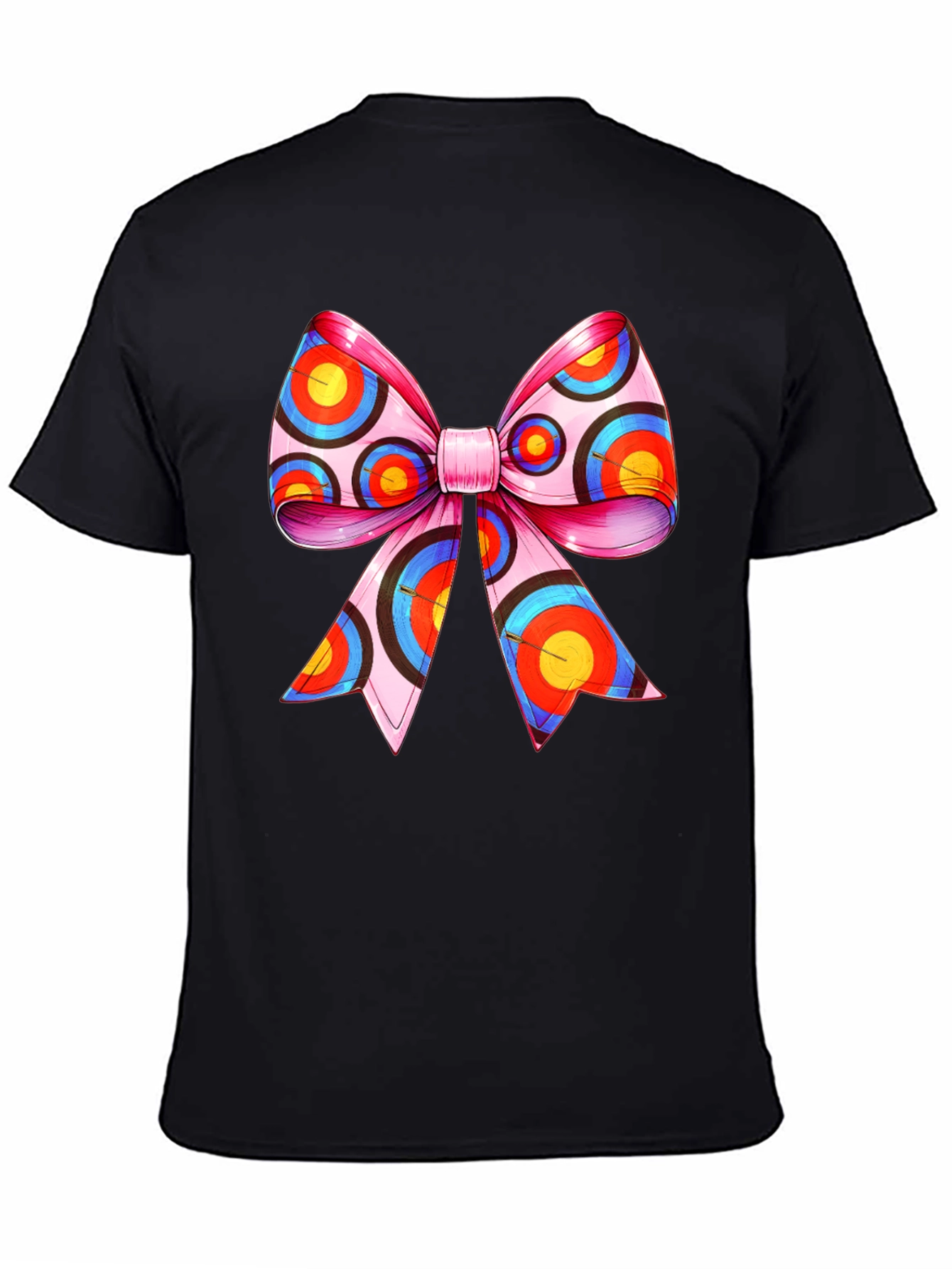 Target Bow Graphic Tee - Unique Archery Design T-Shirt