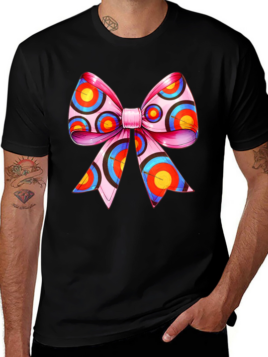 Target Bow Graphic Tee - Unique Archery Design T-Shirt