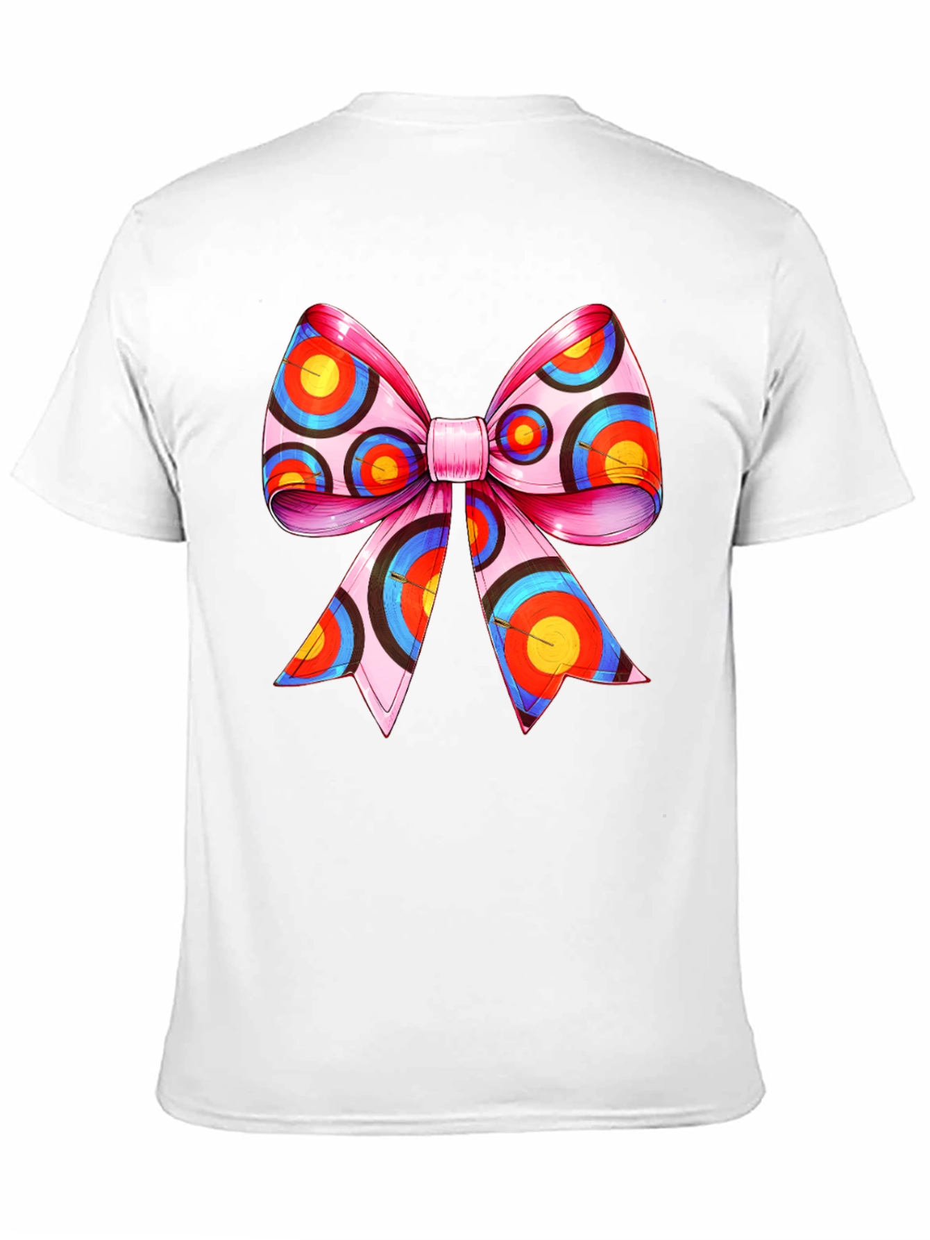 Target Bow Graphic Tee - Unique Archery Design T-Shirt