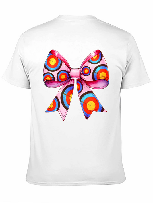 Target Bow Graphic Tee - Unique Archery Design T-Shirt