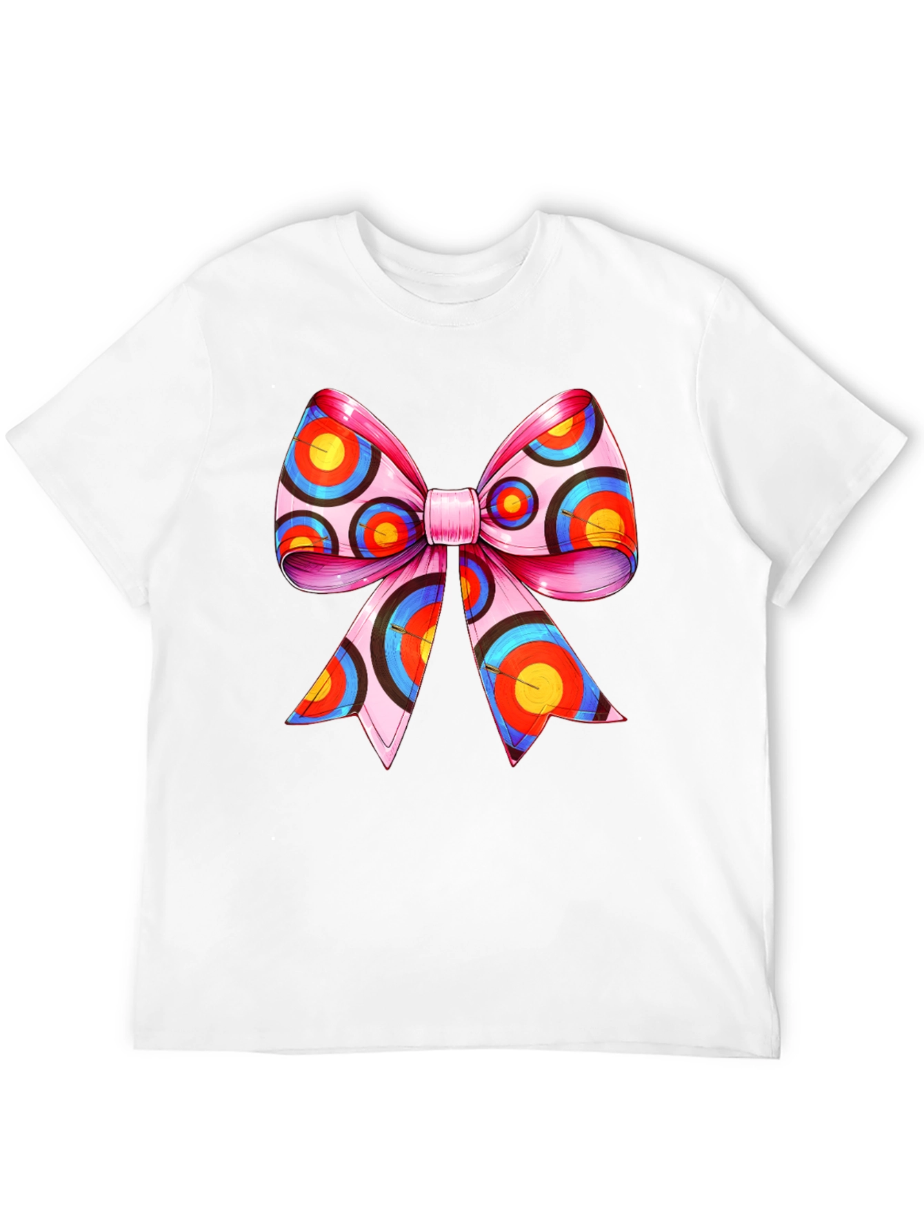 Target Bow Graphic Tee - Unique Archery Design T-Shirt