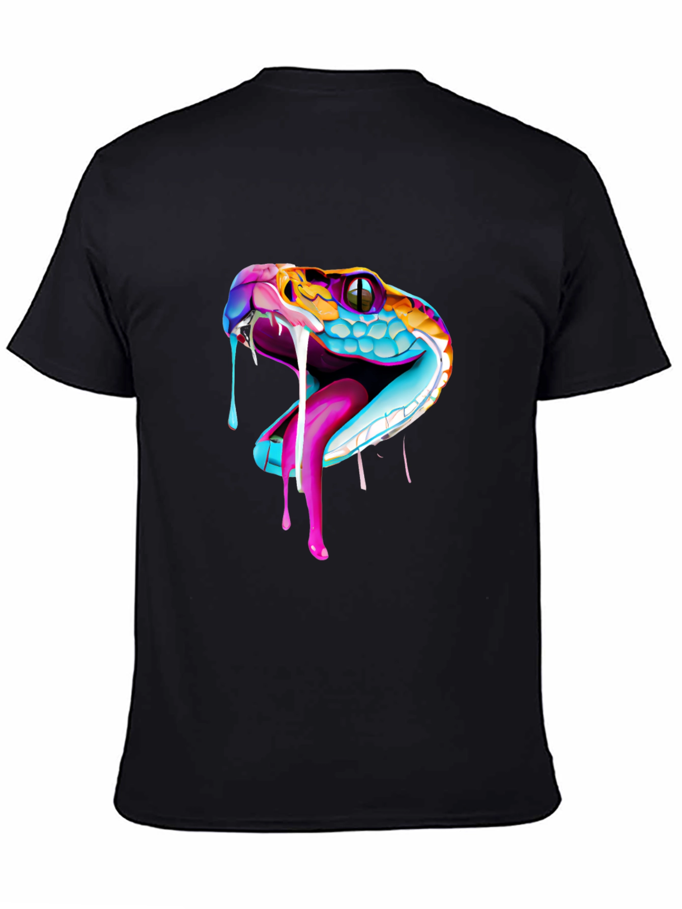 Vibrant Snake Graphic Tee