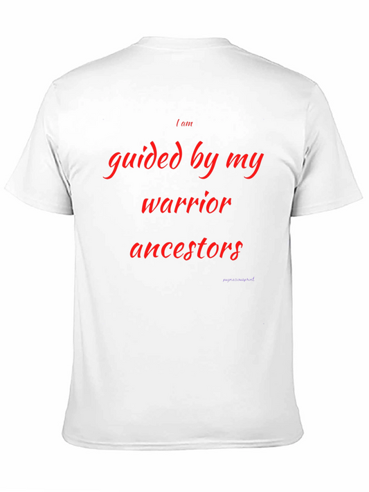 Warrior Ancestors Graphic Tee - Black