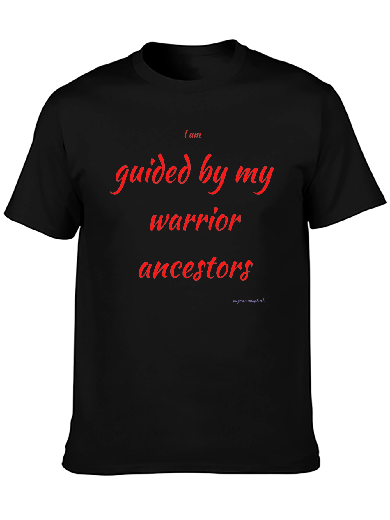 Warrior Ancestors Graphic Tee - Black