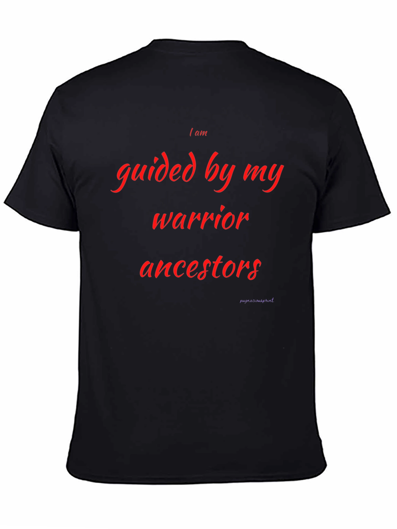 Warrior Ancestors Graphic Tee - Black
