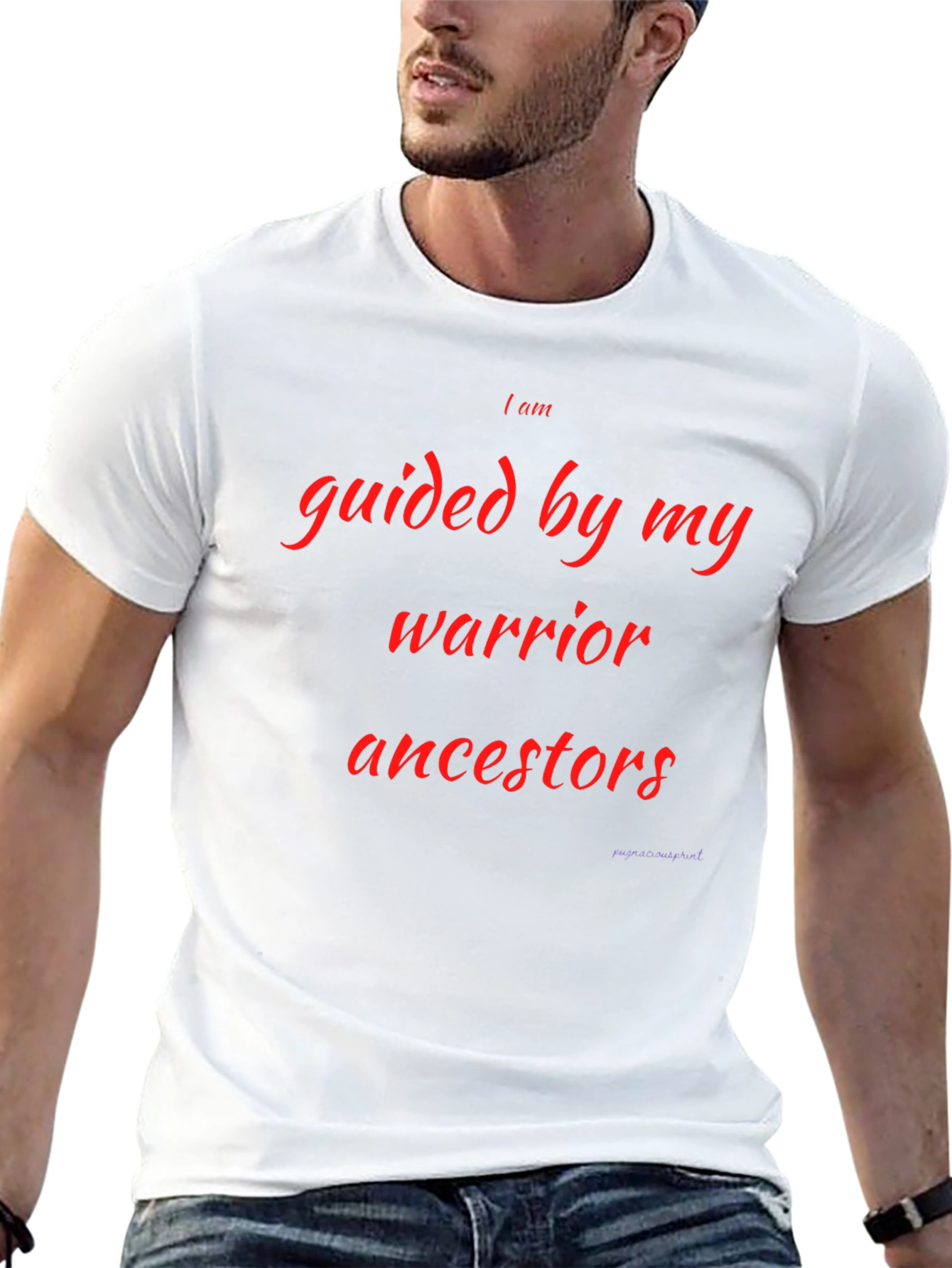 Warrior Ancestors Graphic Tee - Black