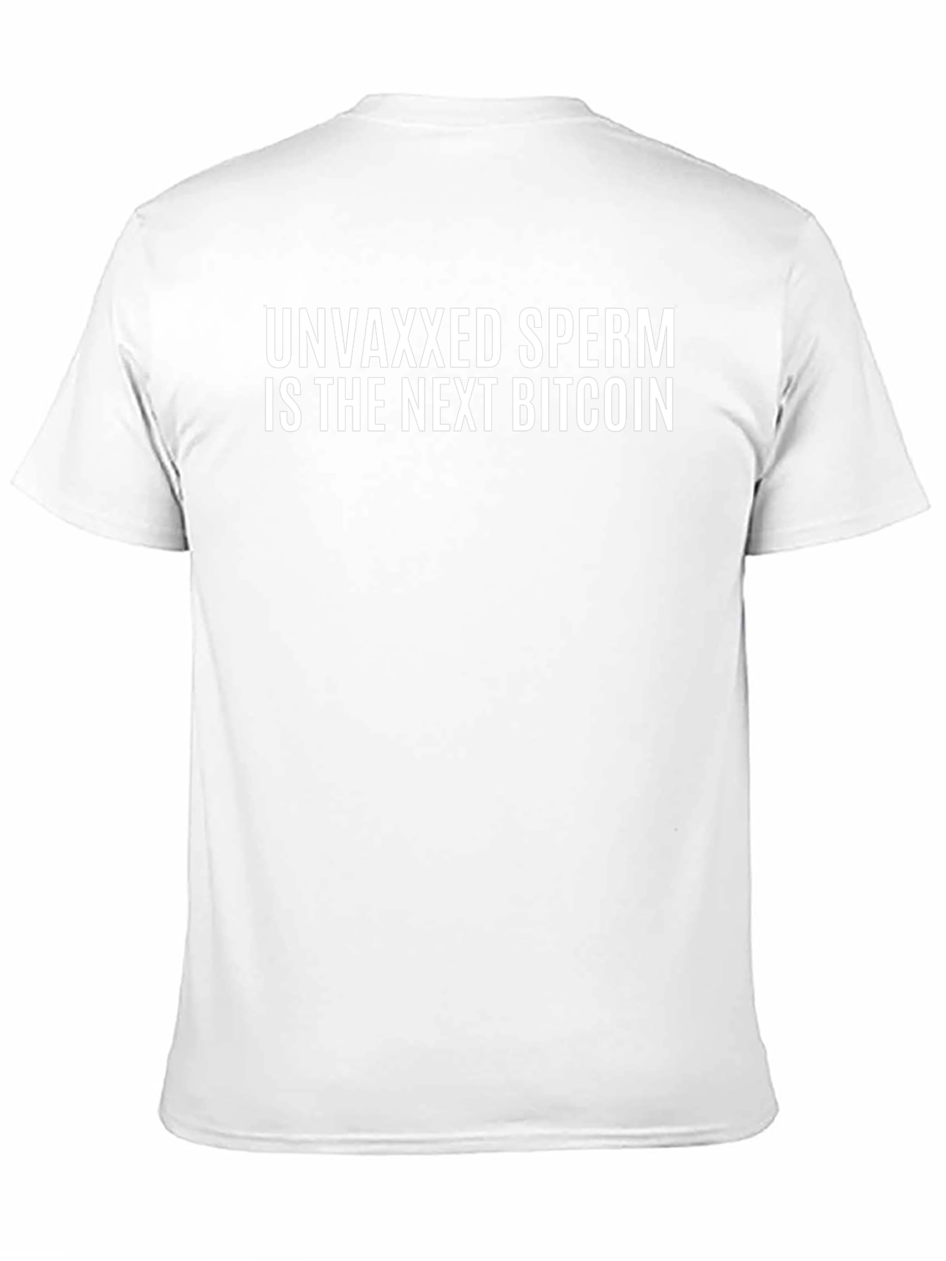 Unvaxxed Sperm Bitcoin Graphic T-Shirt