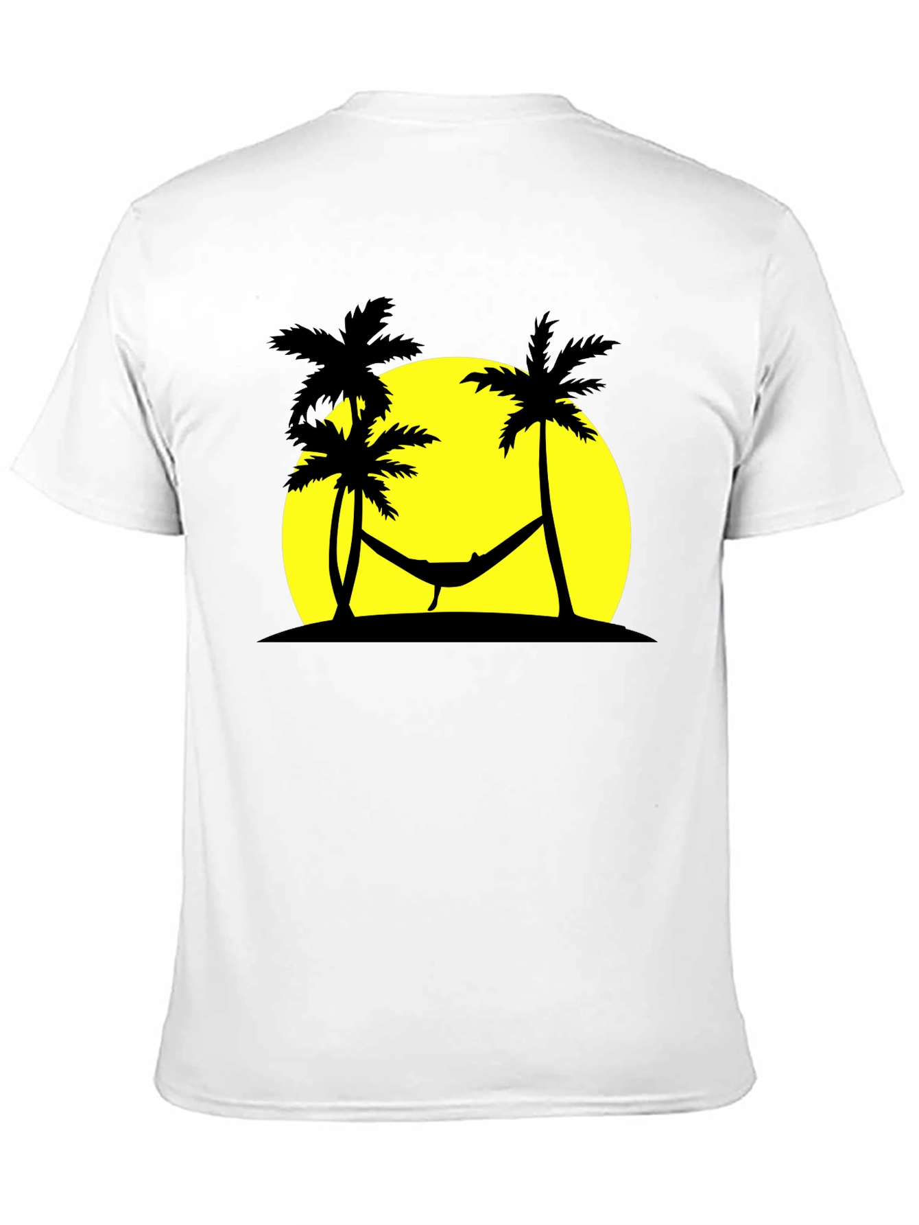 Tropical Hammock Black T-Shirt