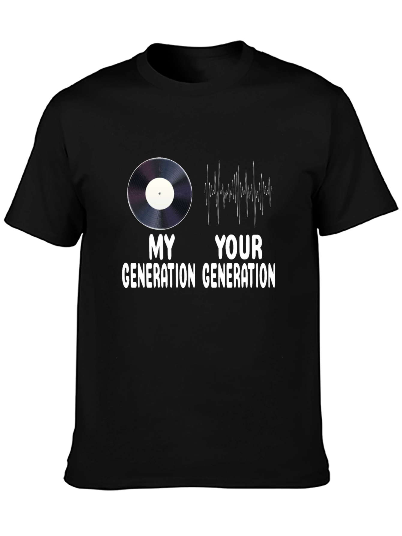 Vinyl vs Digital Generation T-Shirt