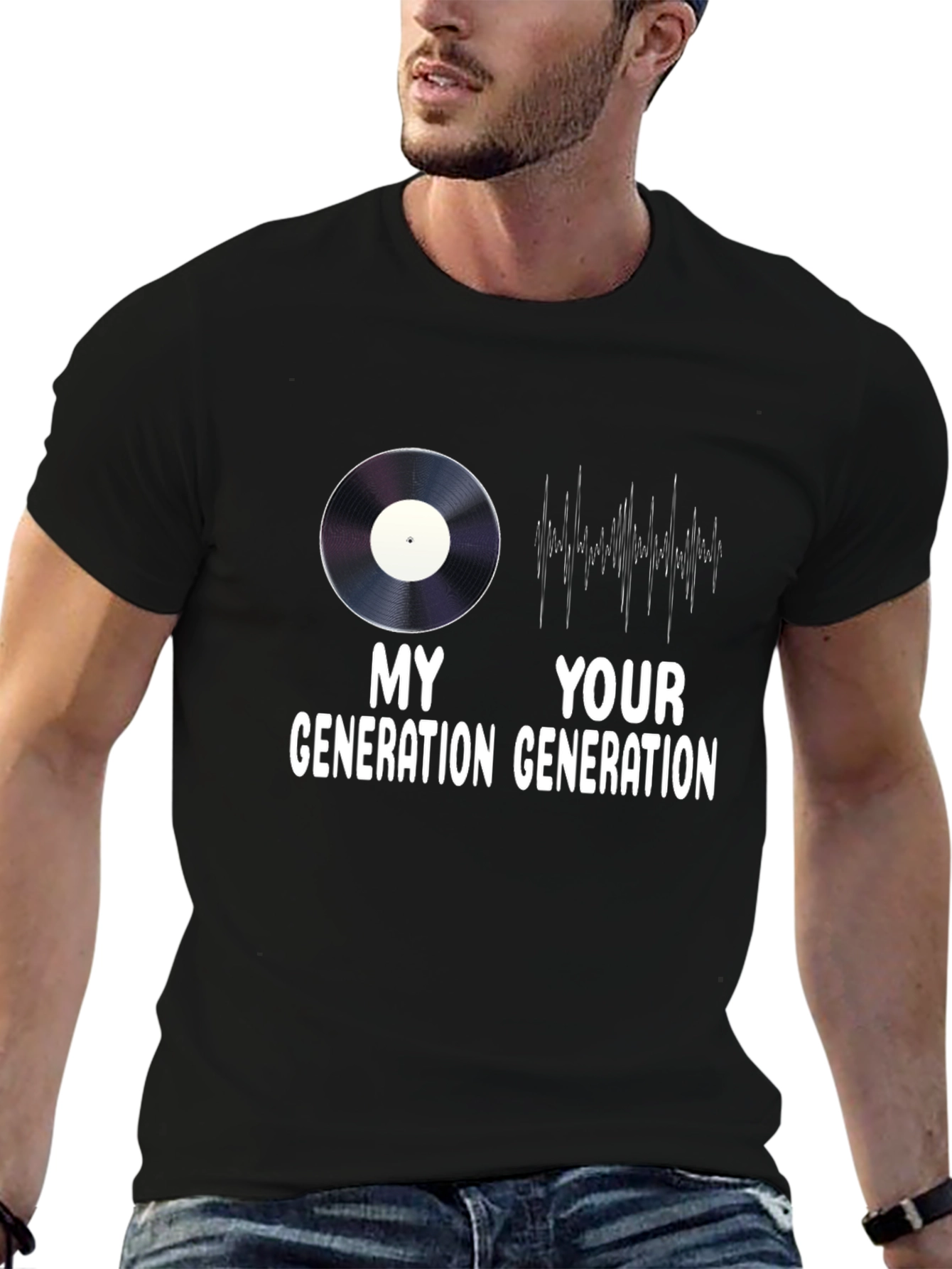 Vinyl vs Digital Generation T-Shirt