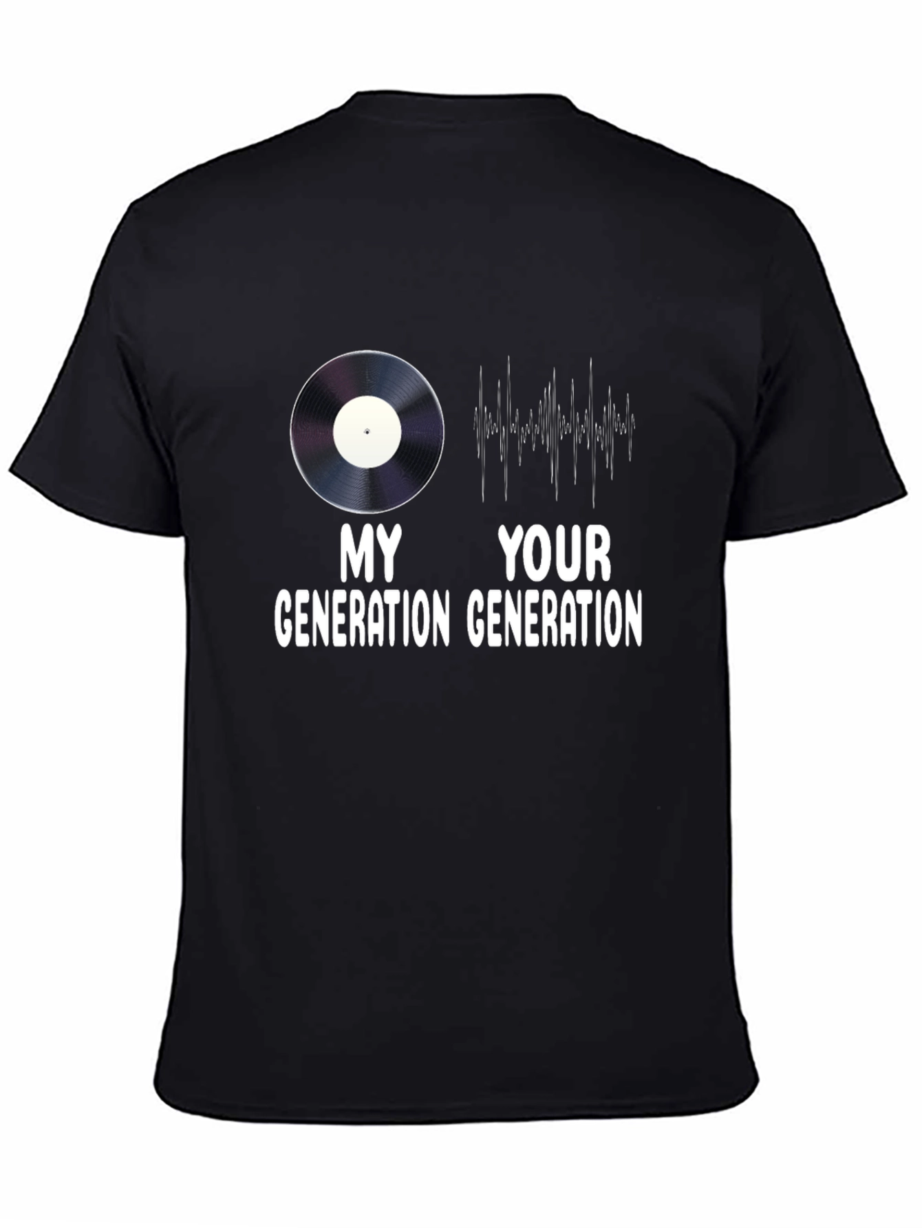 Vinyl vs Digital Generation T-Shirt