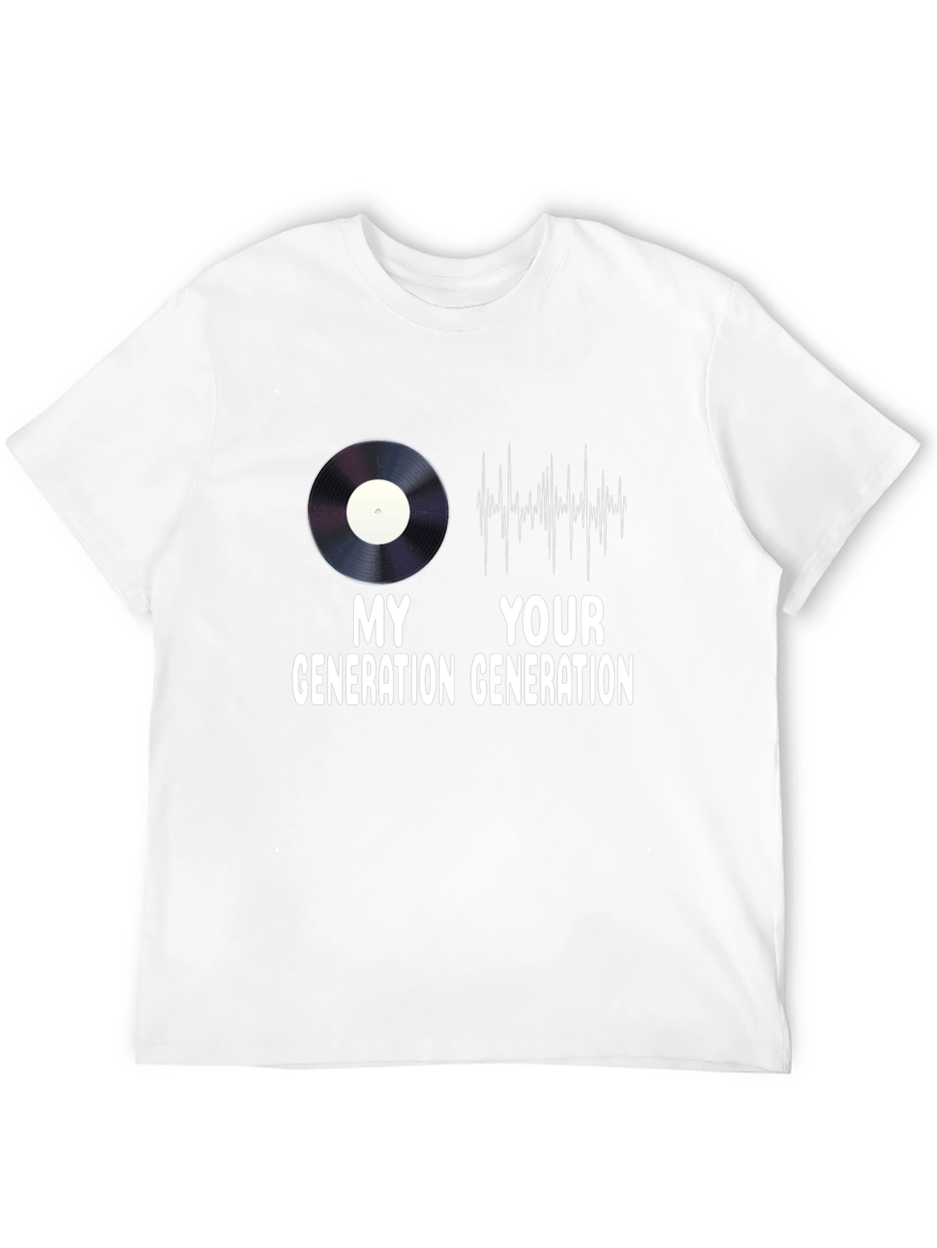 Vinyl vs Digital Generation T-Shirt