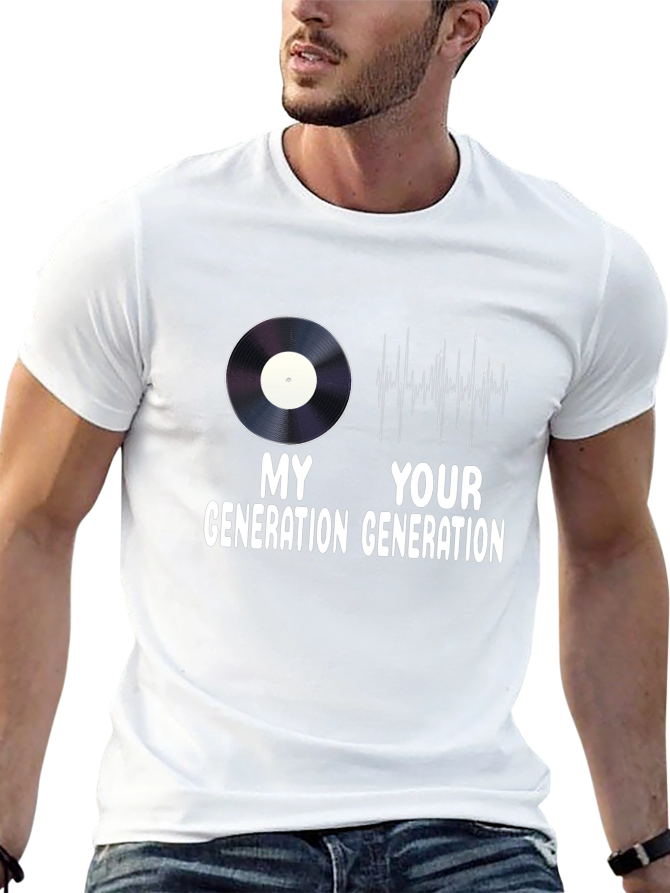 Vinyl vs Digital Generation T-Shirt