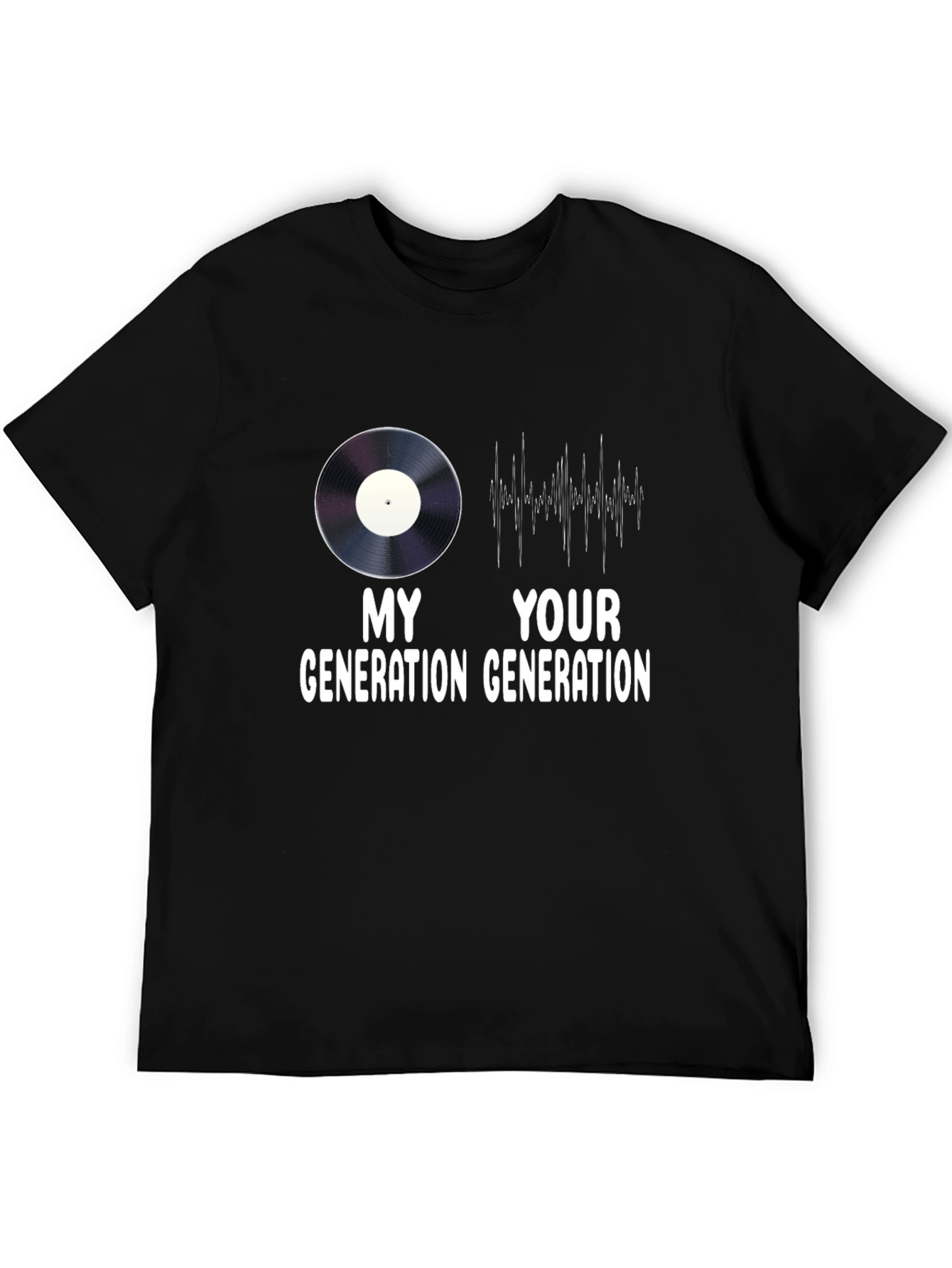 Vinyl vs Digital Generation T-Shirt