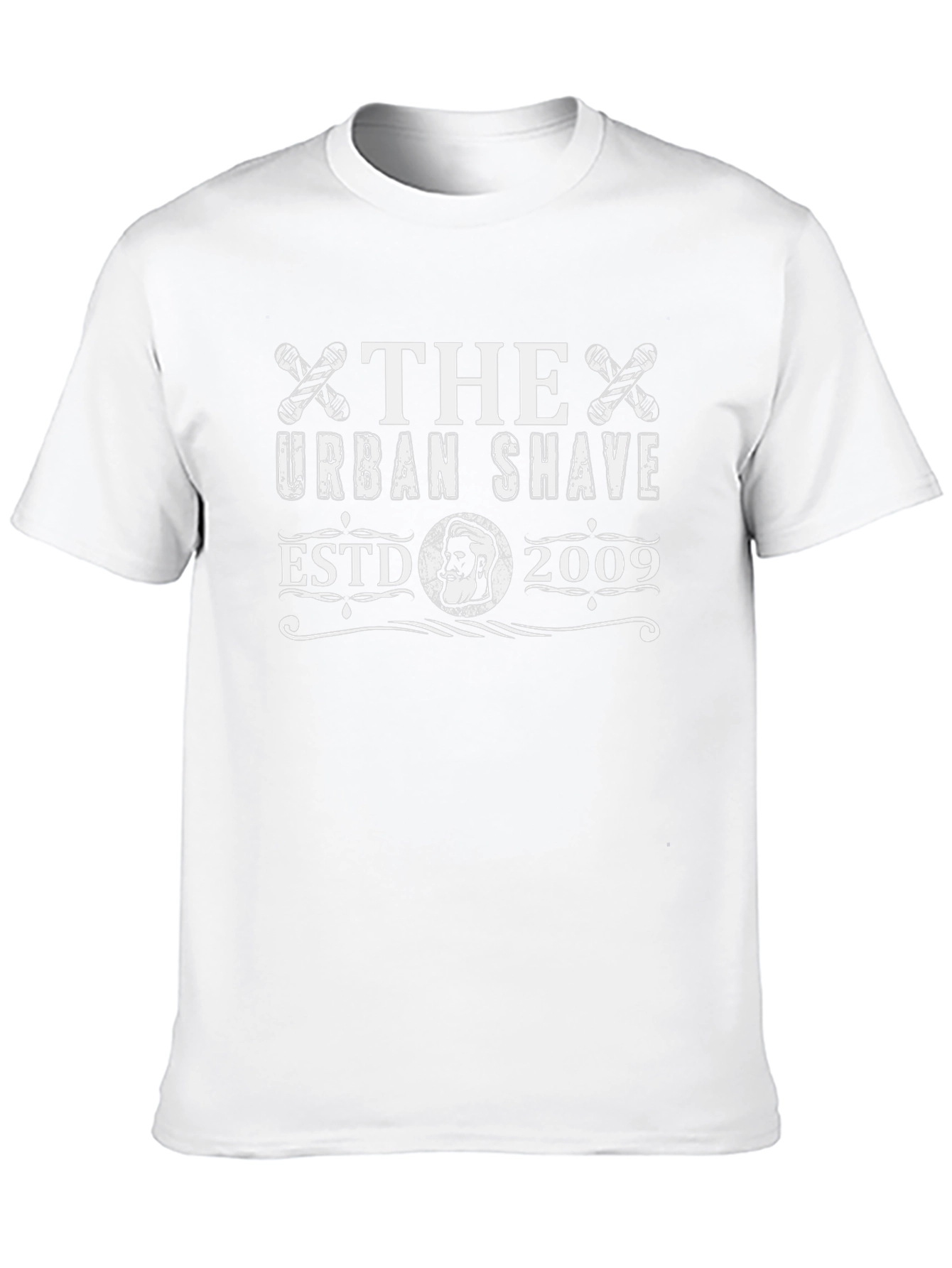 The Urban Shave Black Graphic Tee - ESTD 2009
