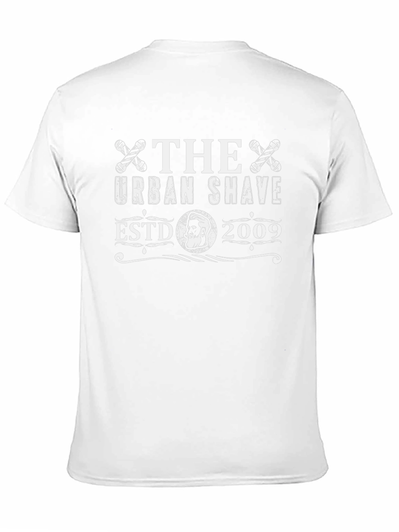 The Urban Shave Black Graphic Tee - ESTD 2009
