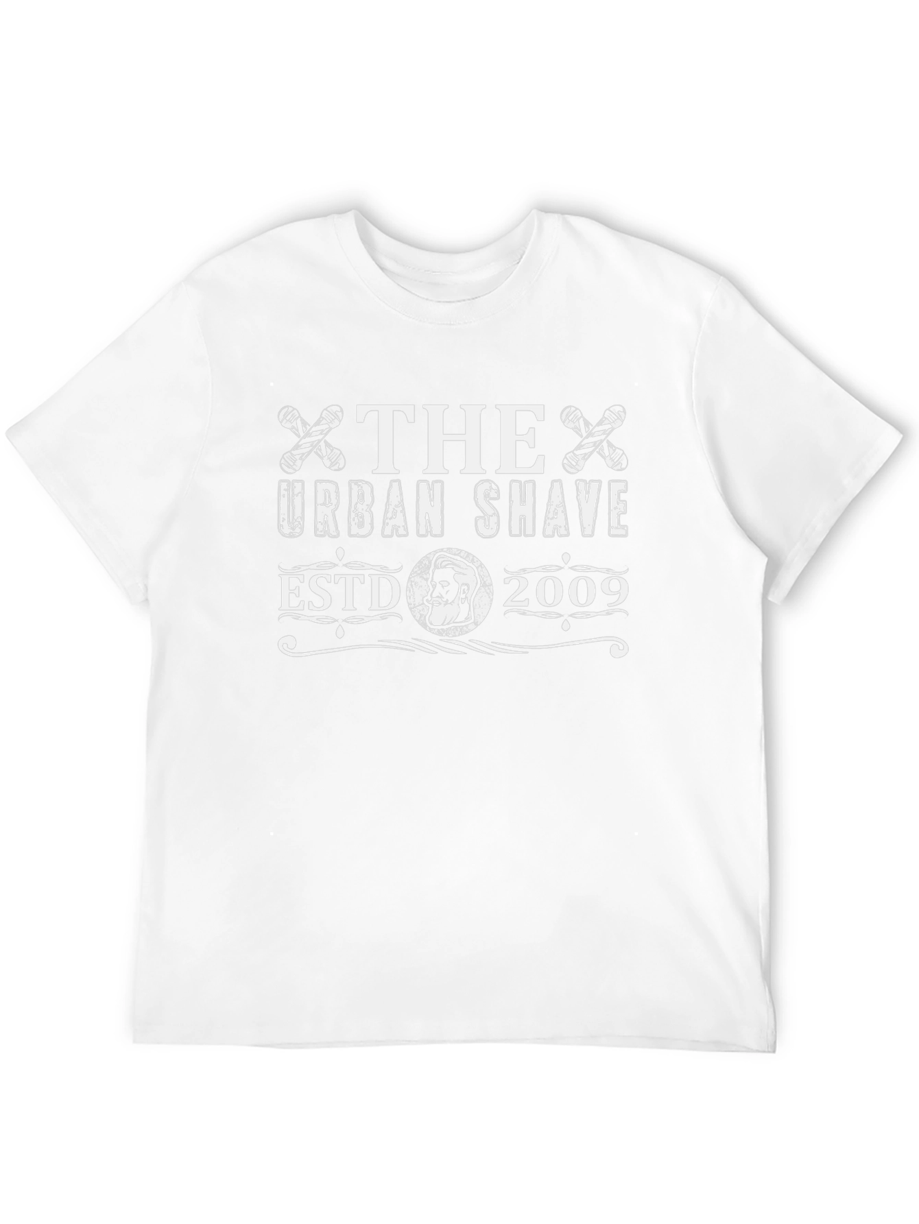 The Urban Shave Black Graphic Tee - ESTD 2009