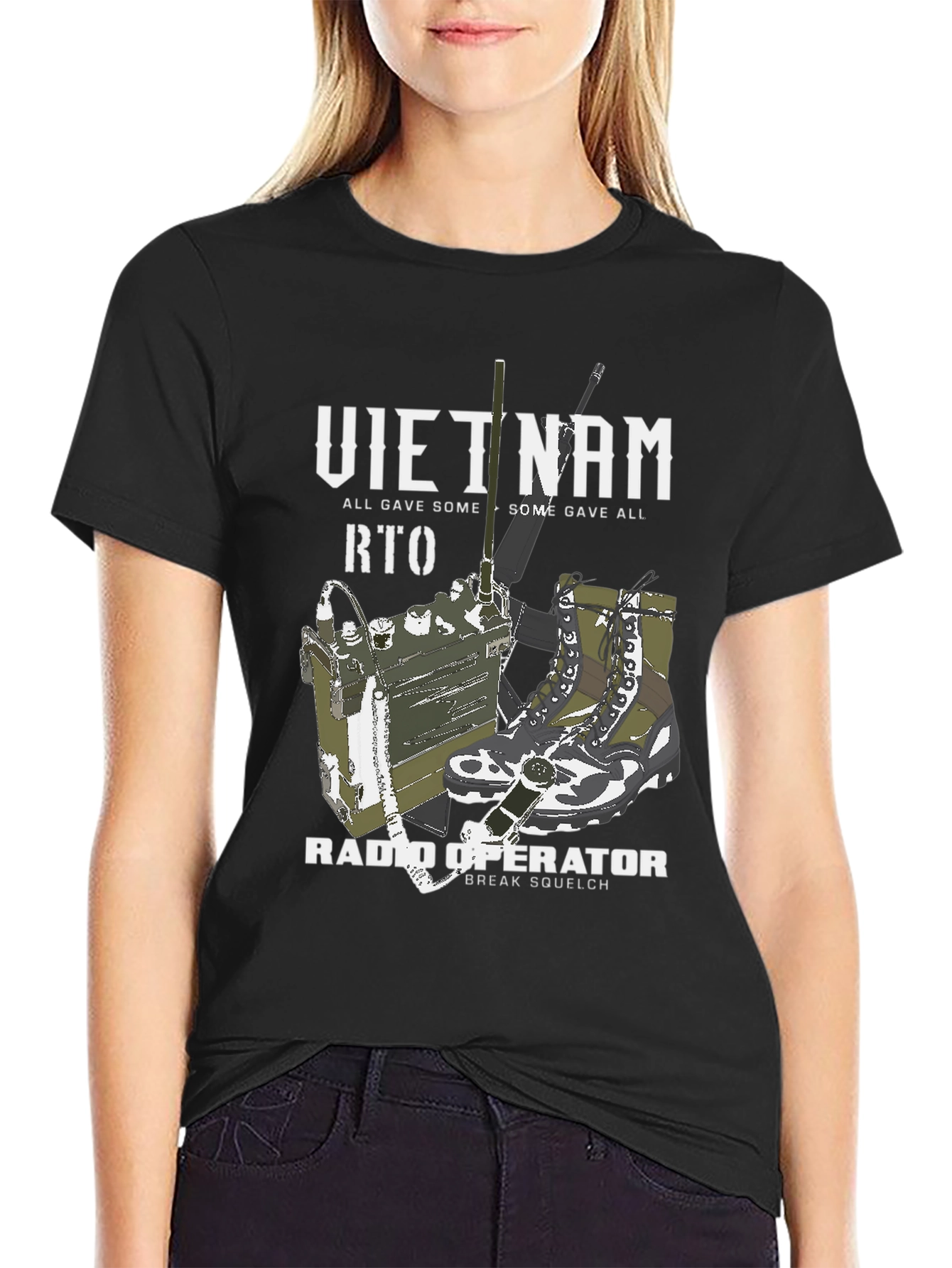 Vietnam RTO Radio Operator Graphic Tee