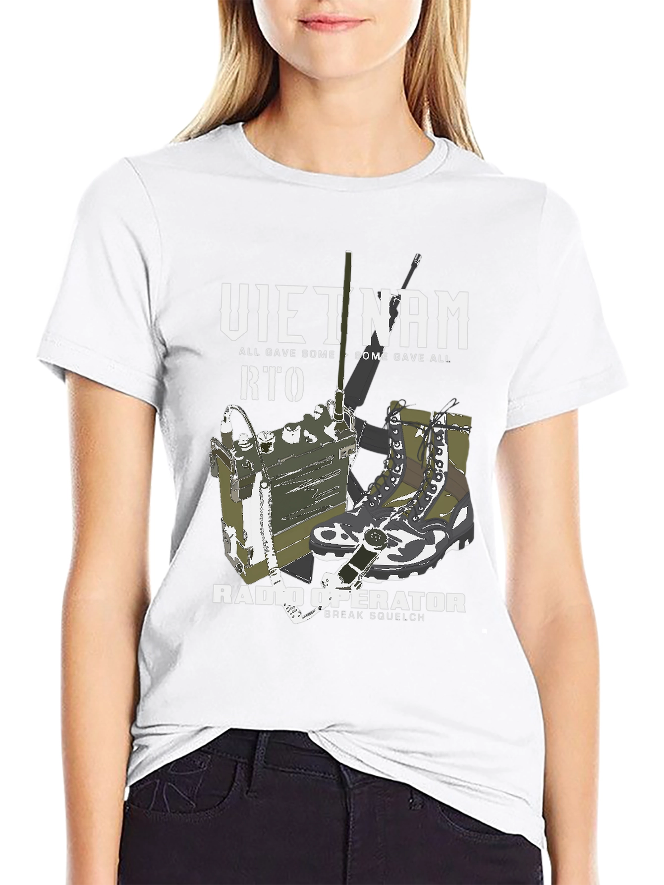 Vietnam RTO Radio Operator Graphic Tee