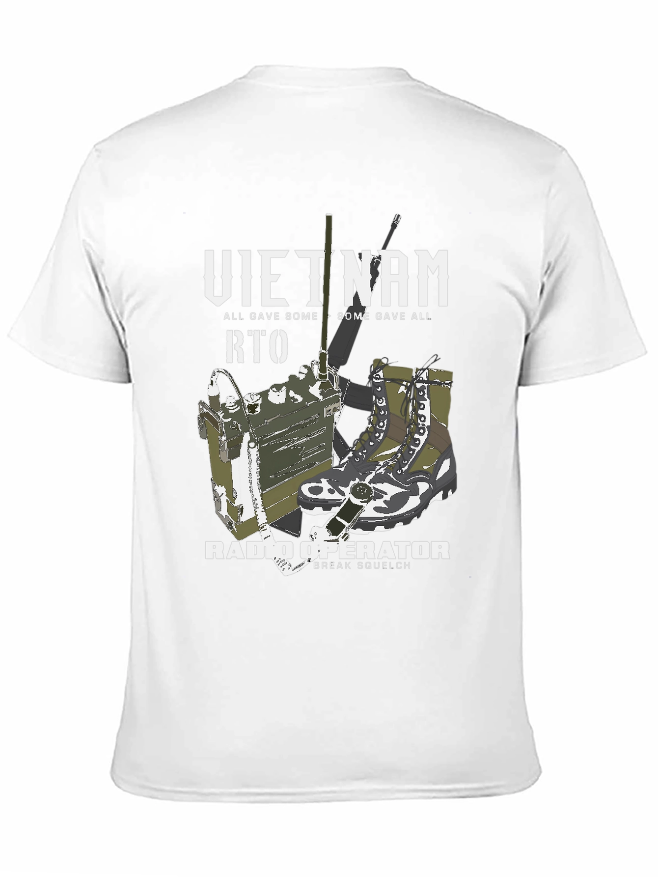 Vietnam RTO Radio Operator Graphic Tee