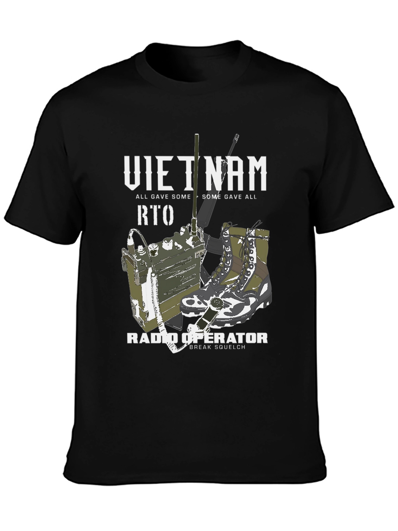 Vietnam RTO Radio Operator Graphic Tee