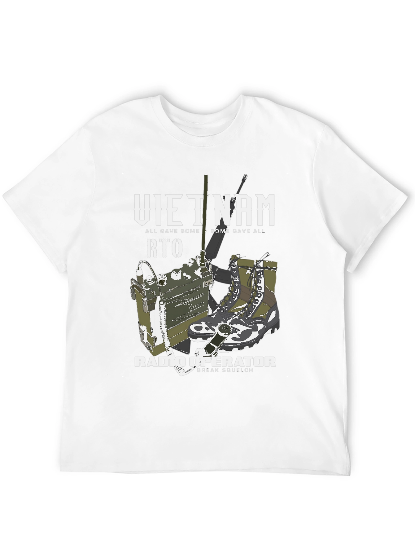 Vietnam RTO Radio Operator Graphic Tee