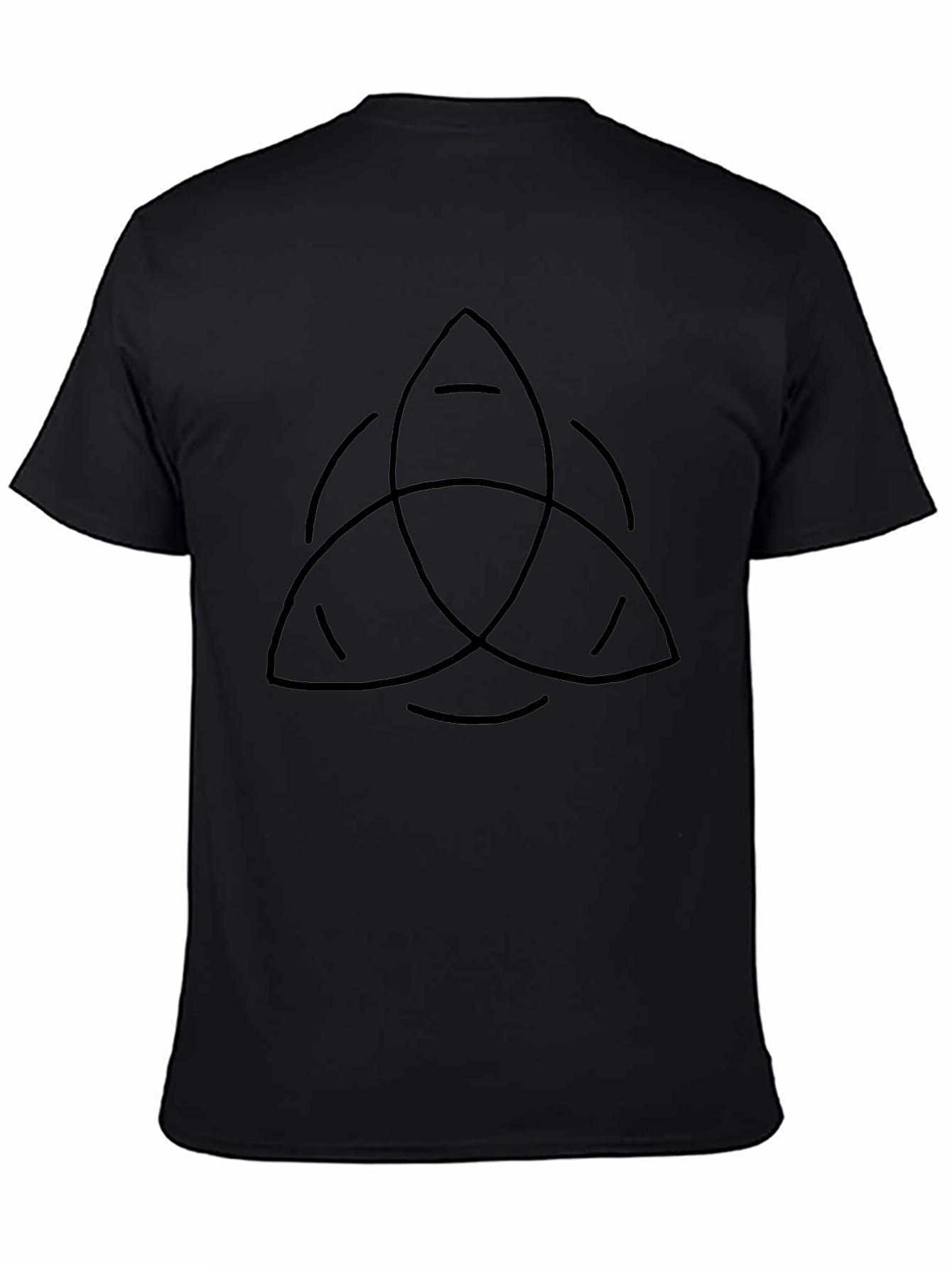 Trinity Knot Graphic Black T-Shirt