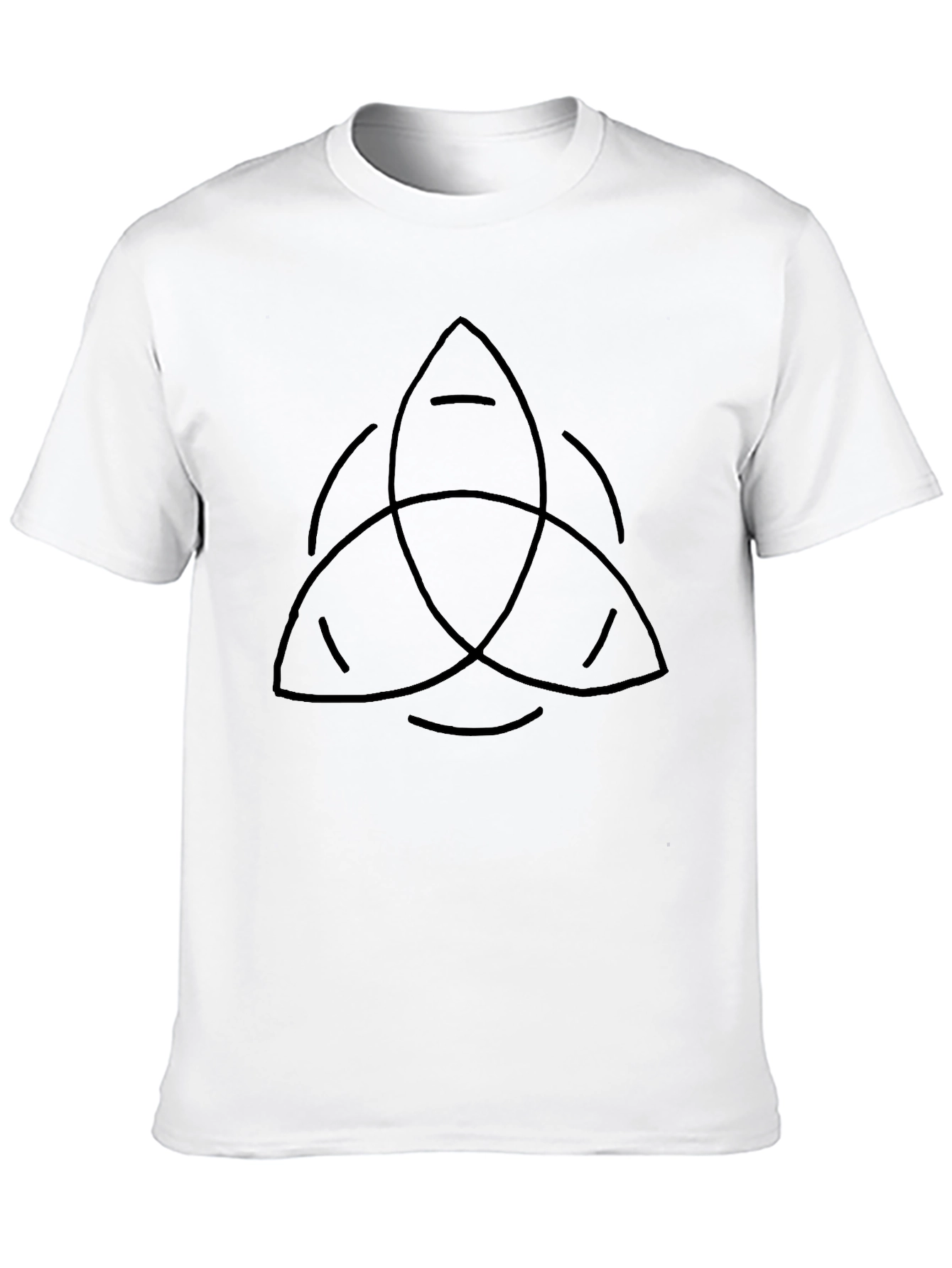 Trinity Knot Graphic Black T-Shirt