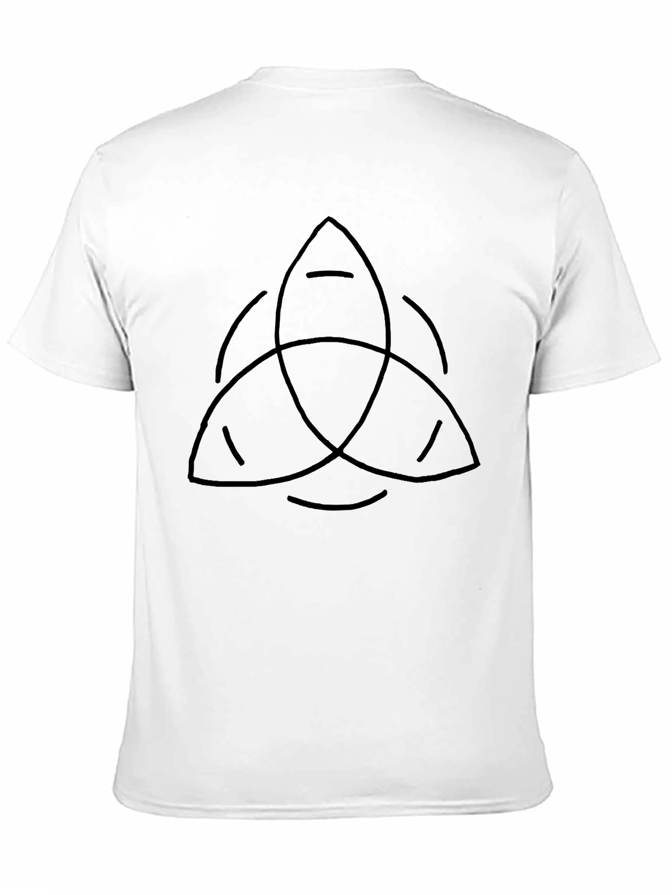 Trinity Knot Graphic Black T-Shirt