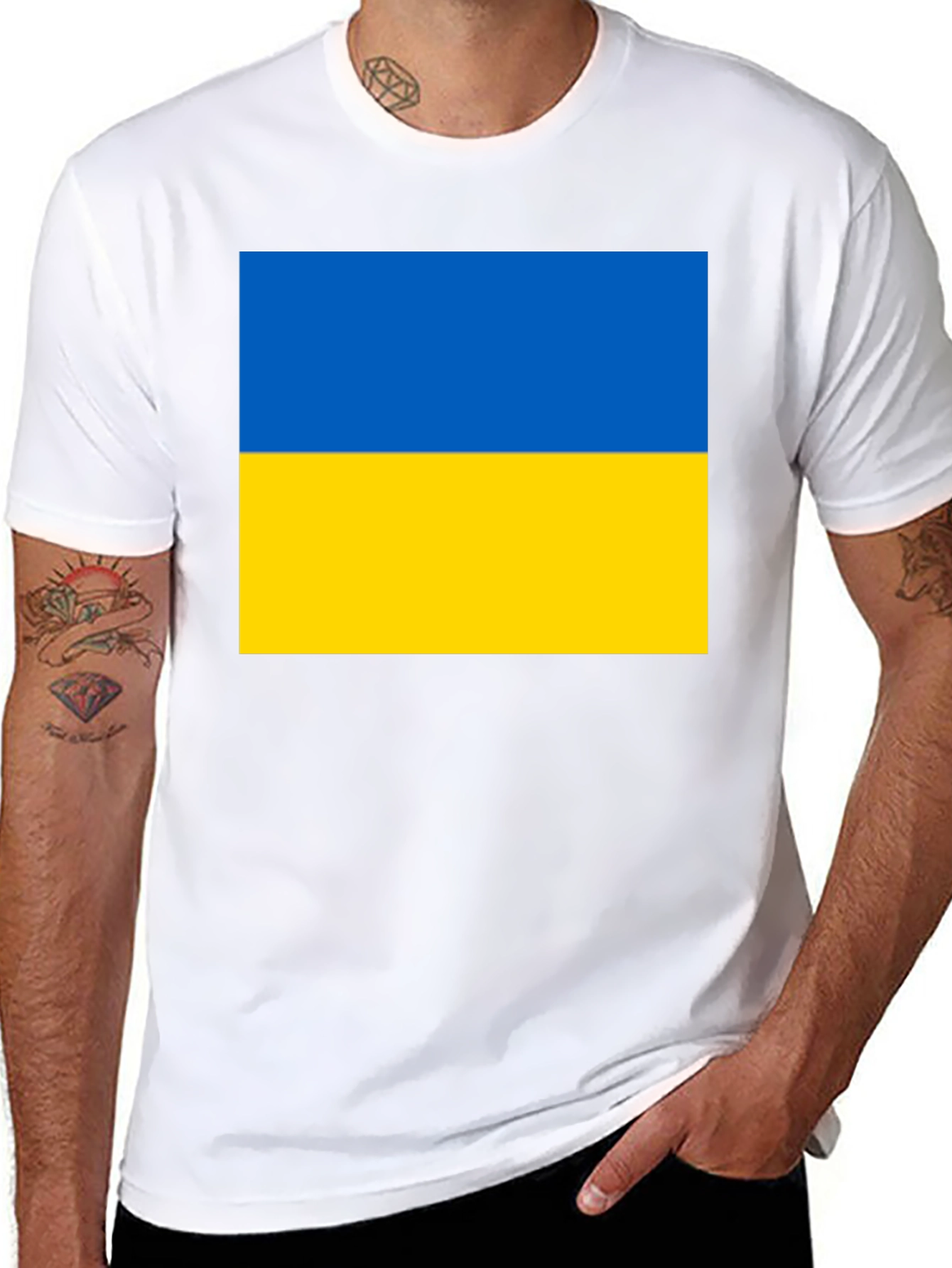 Ukraine Flag T-Shirt - Show Your Support!