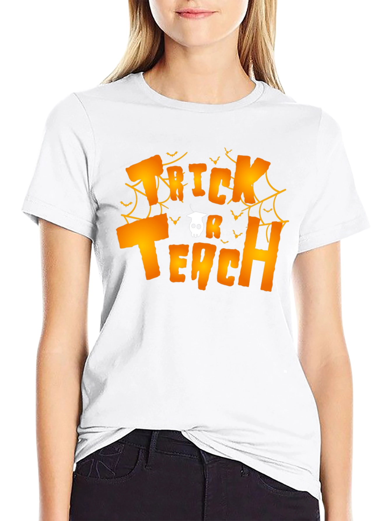 Trick or Teach Halloween T-Shirt