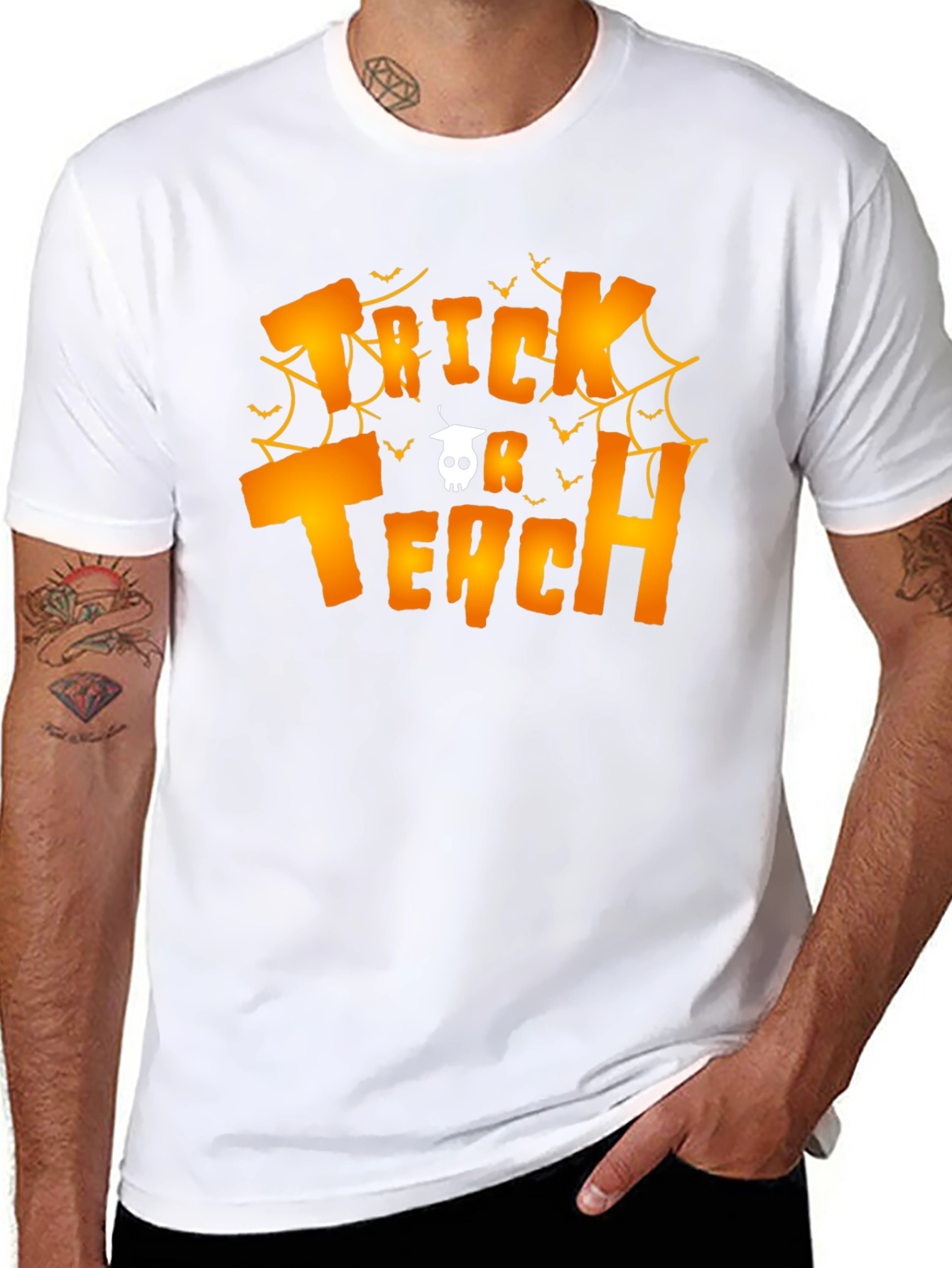 Trick or Teach Halloween T-Shirt