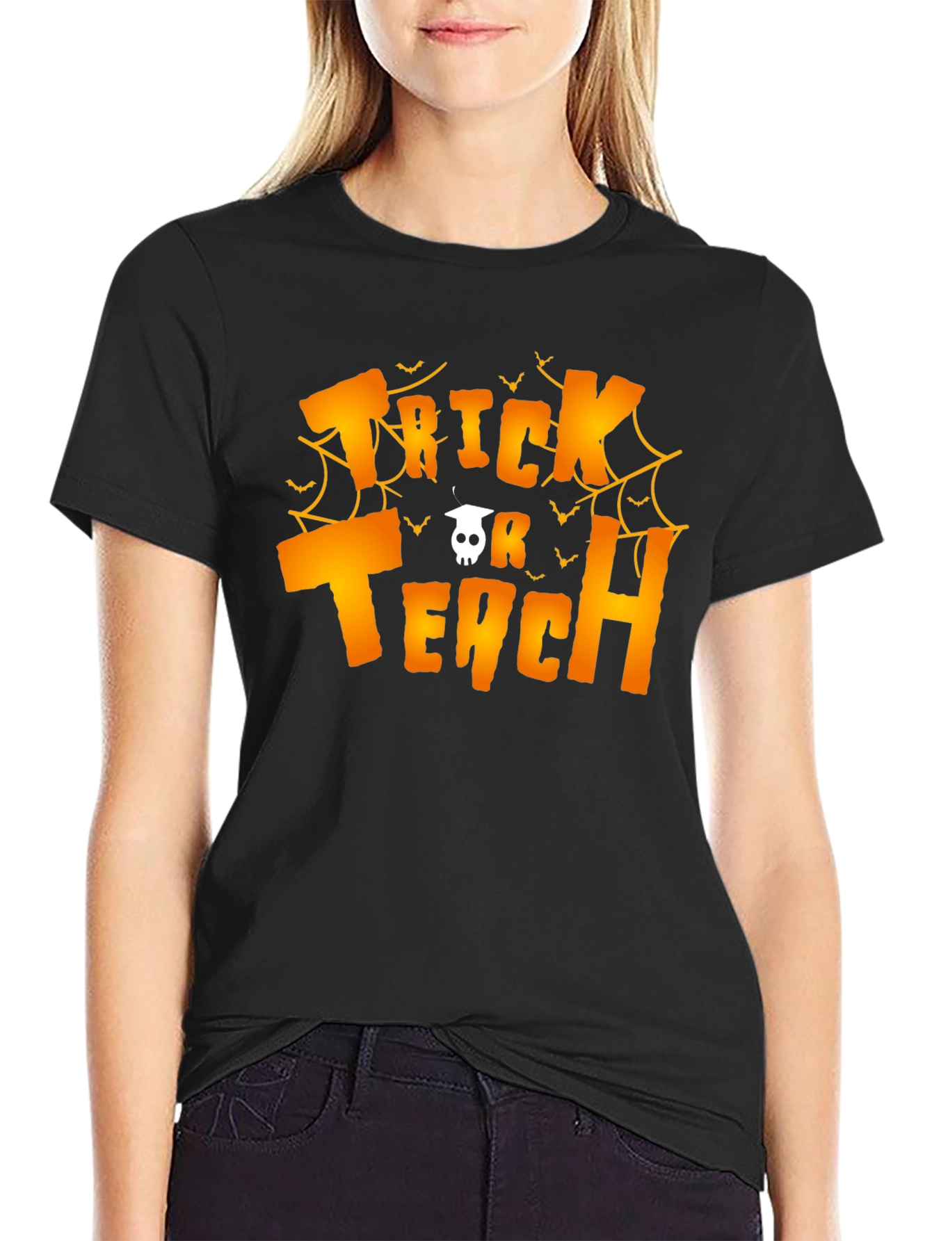 Trick or Teach Halloween T-Shirt