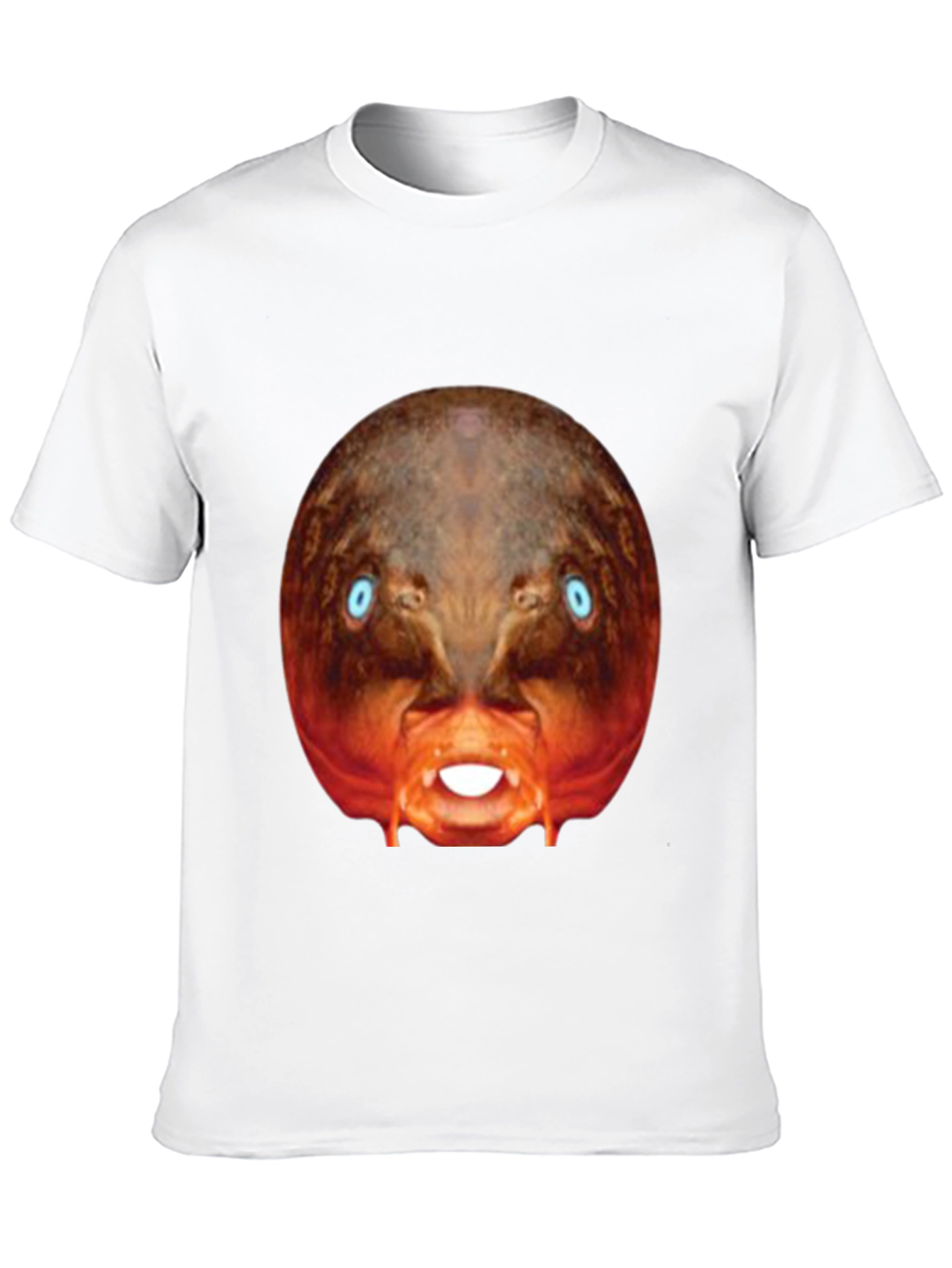 Surreal Creature Graphic Black T-Shirt