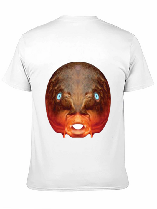 Surreal Creature Graphic Black T-Shirt