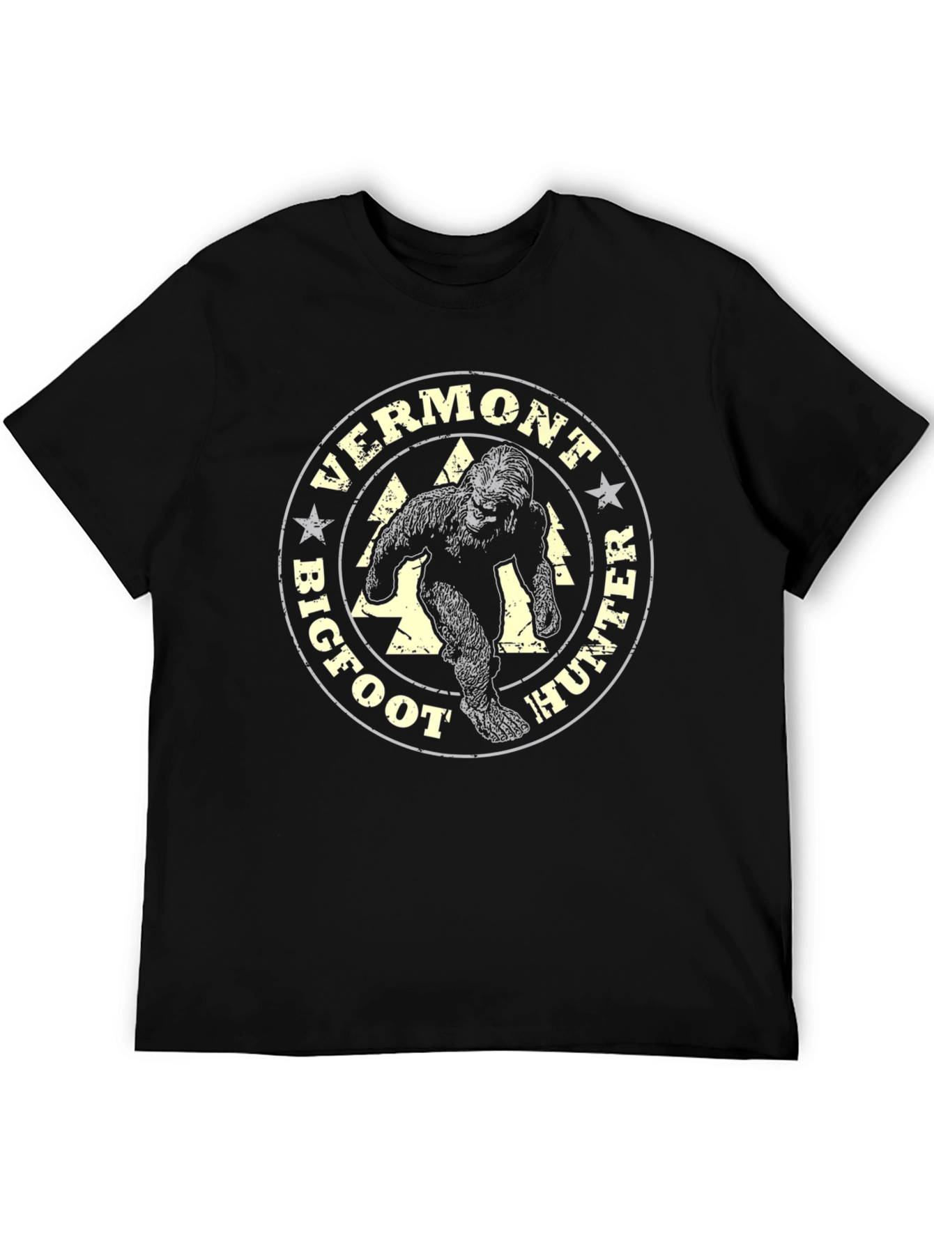 Vermont Bigfoot Hunter Graphic Tee
