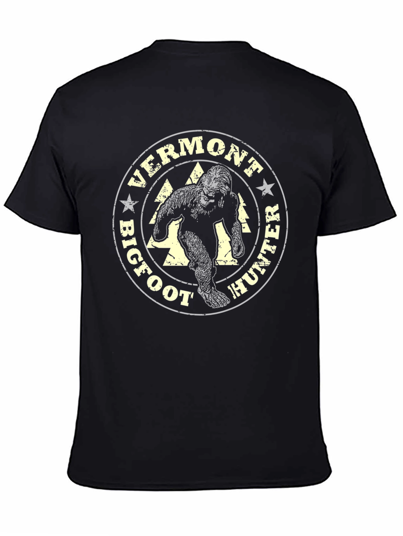 Vermont Bigfoot Hunter Graphic Tee
