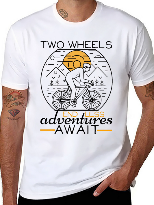 Two Wheels Endless Adventures Await T-Shirt